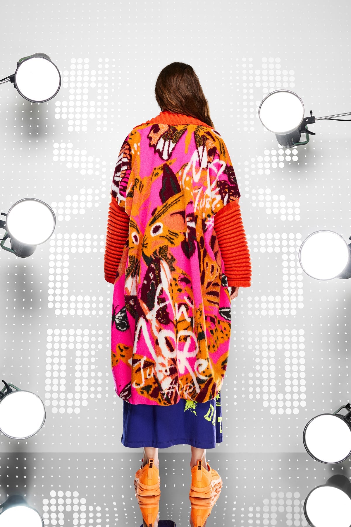 Multi Color Cardigan 15459