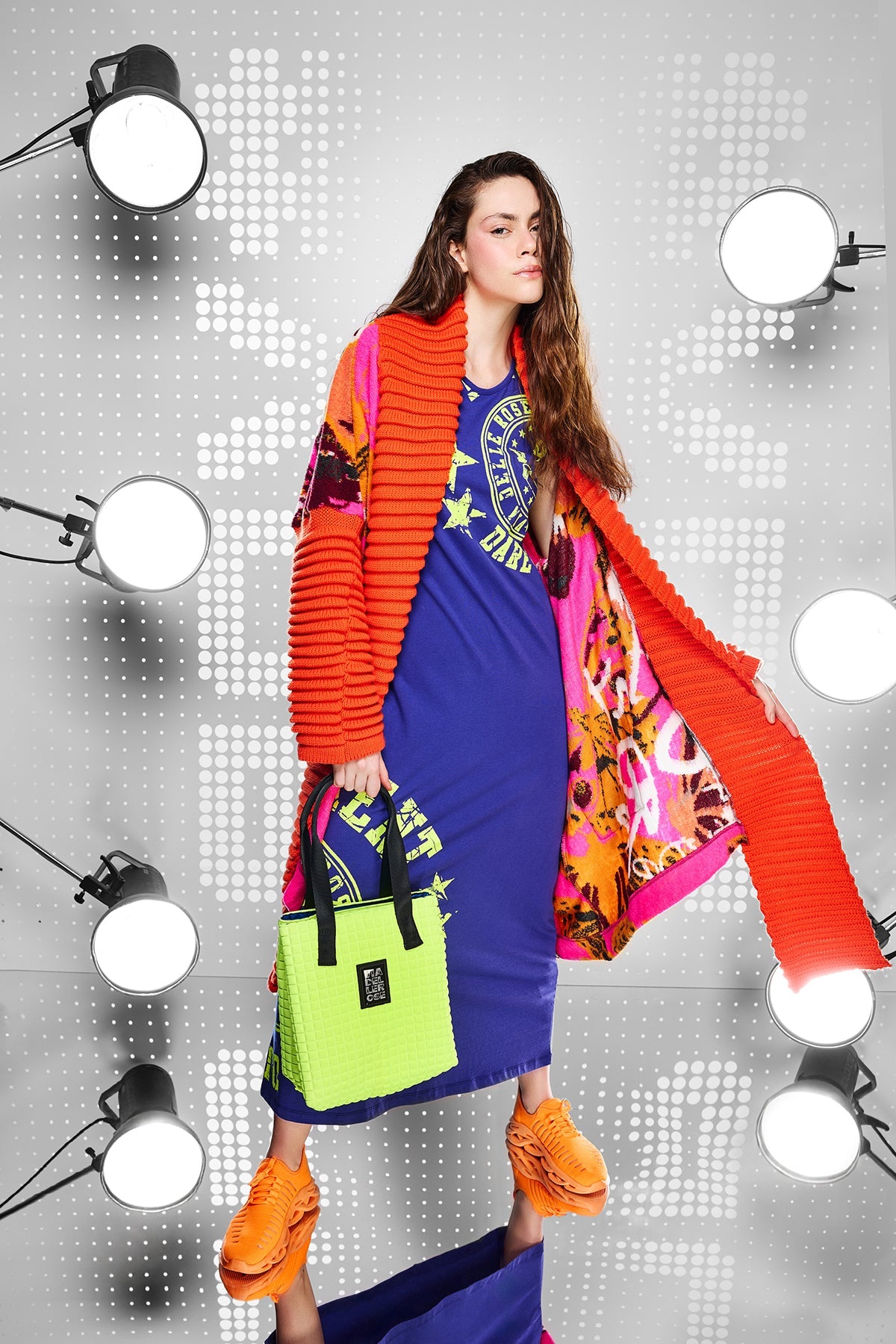 Multi Color Cardigan 15459