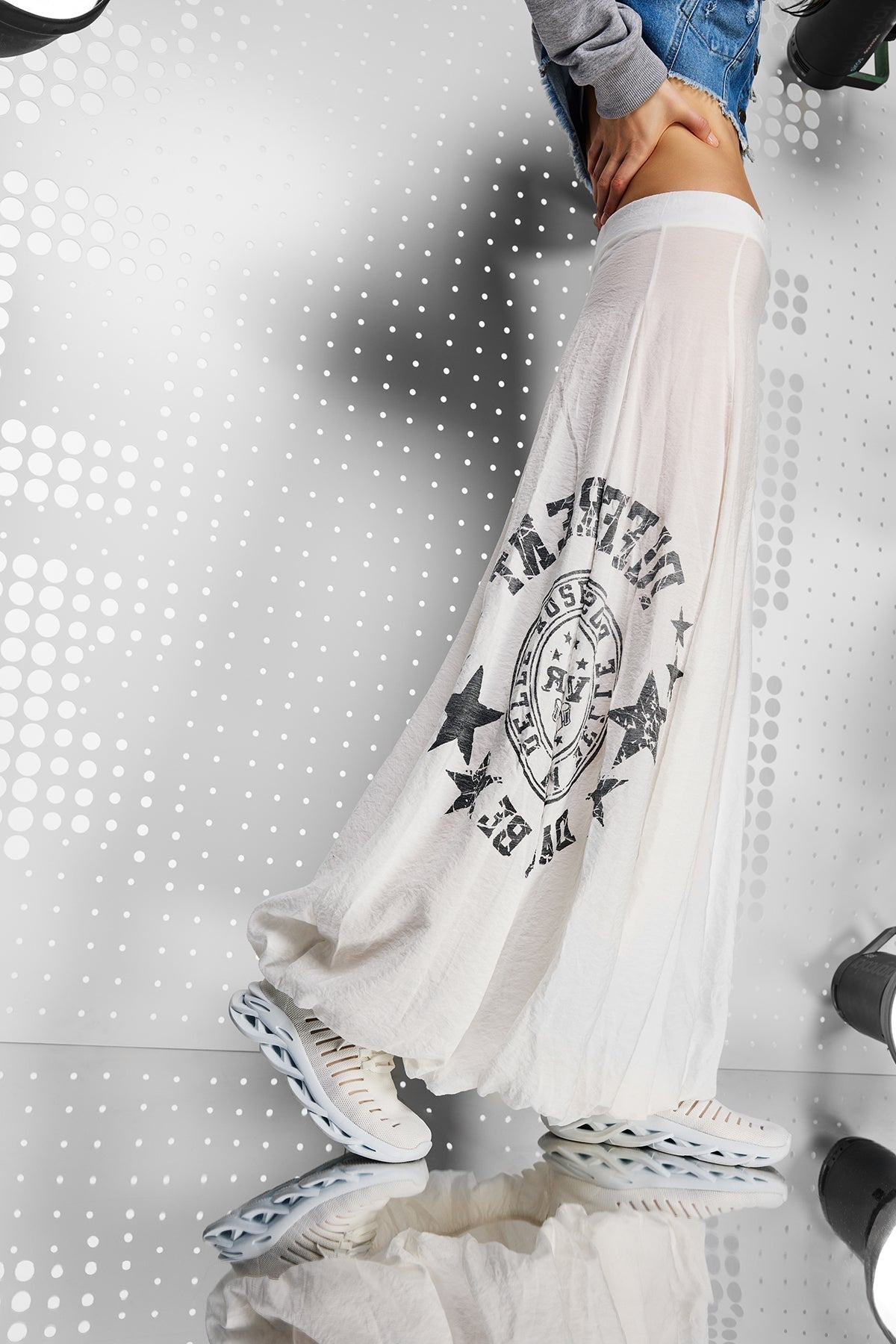 Off White Skirt 15461
