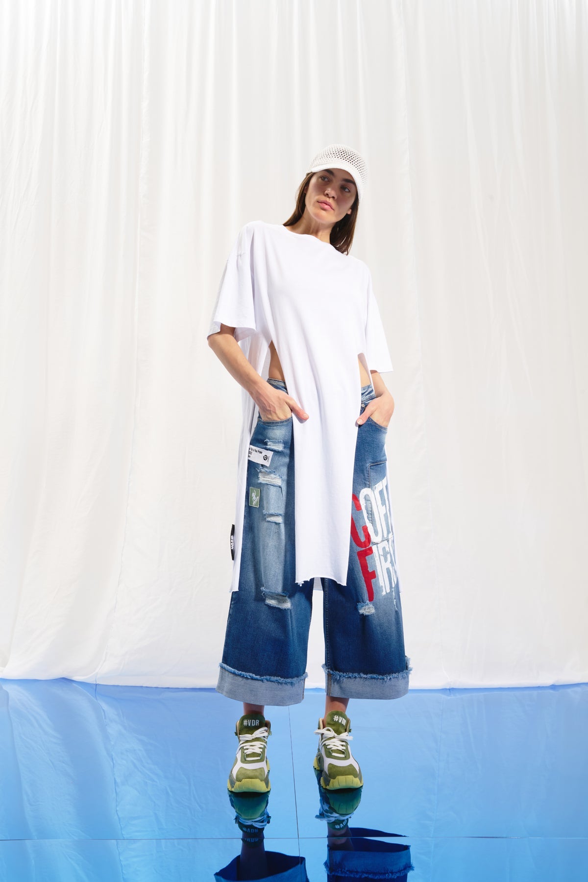 White Maxi Tunic 17053