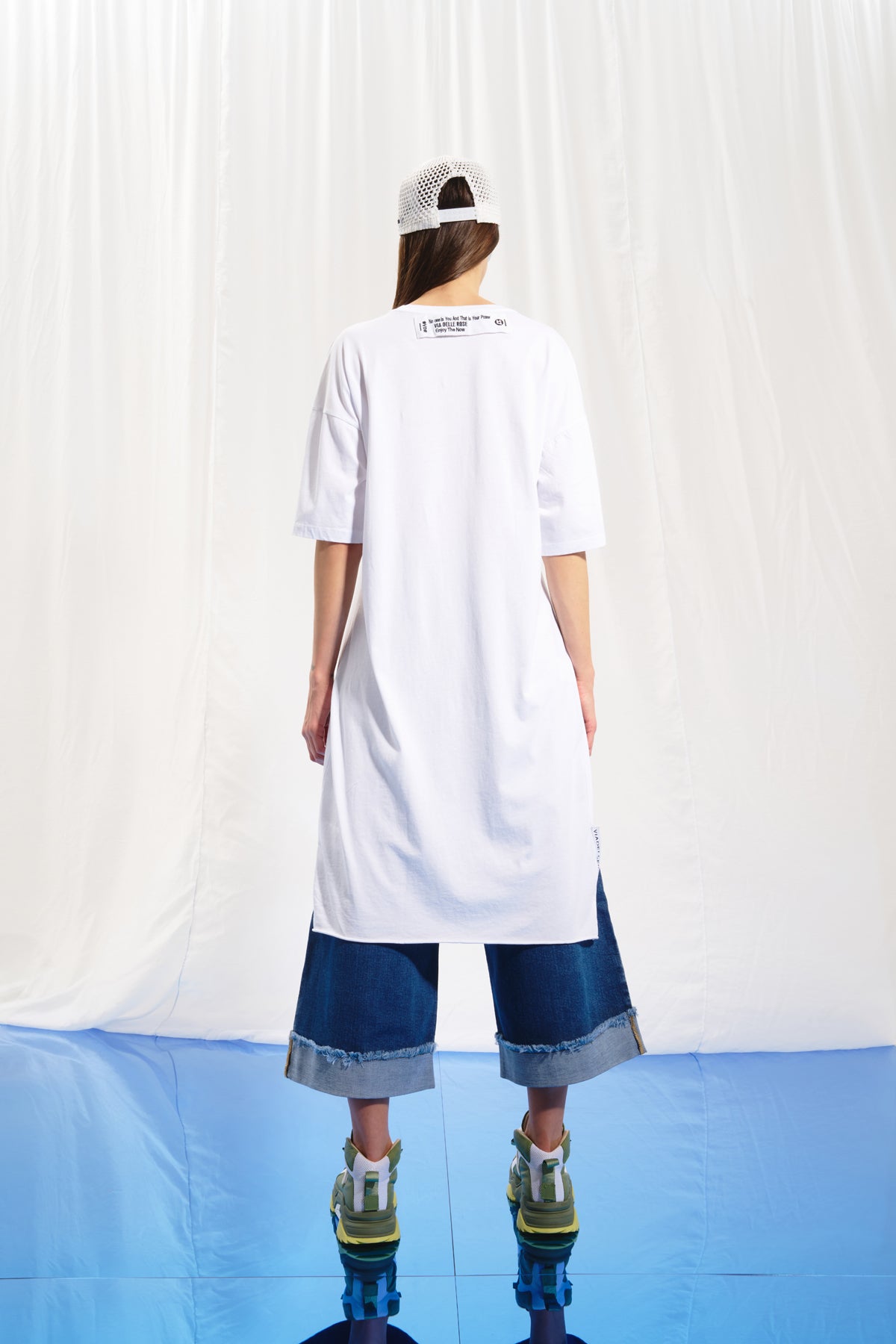 White Maxi Tunic 17053