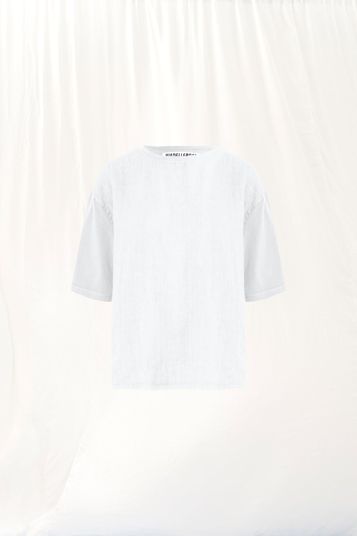White Linen T-shirt 17096