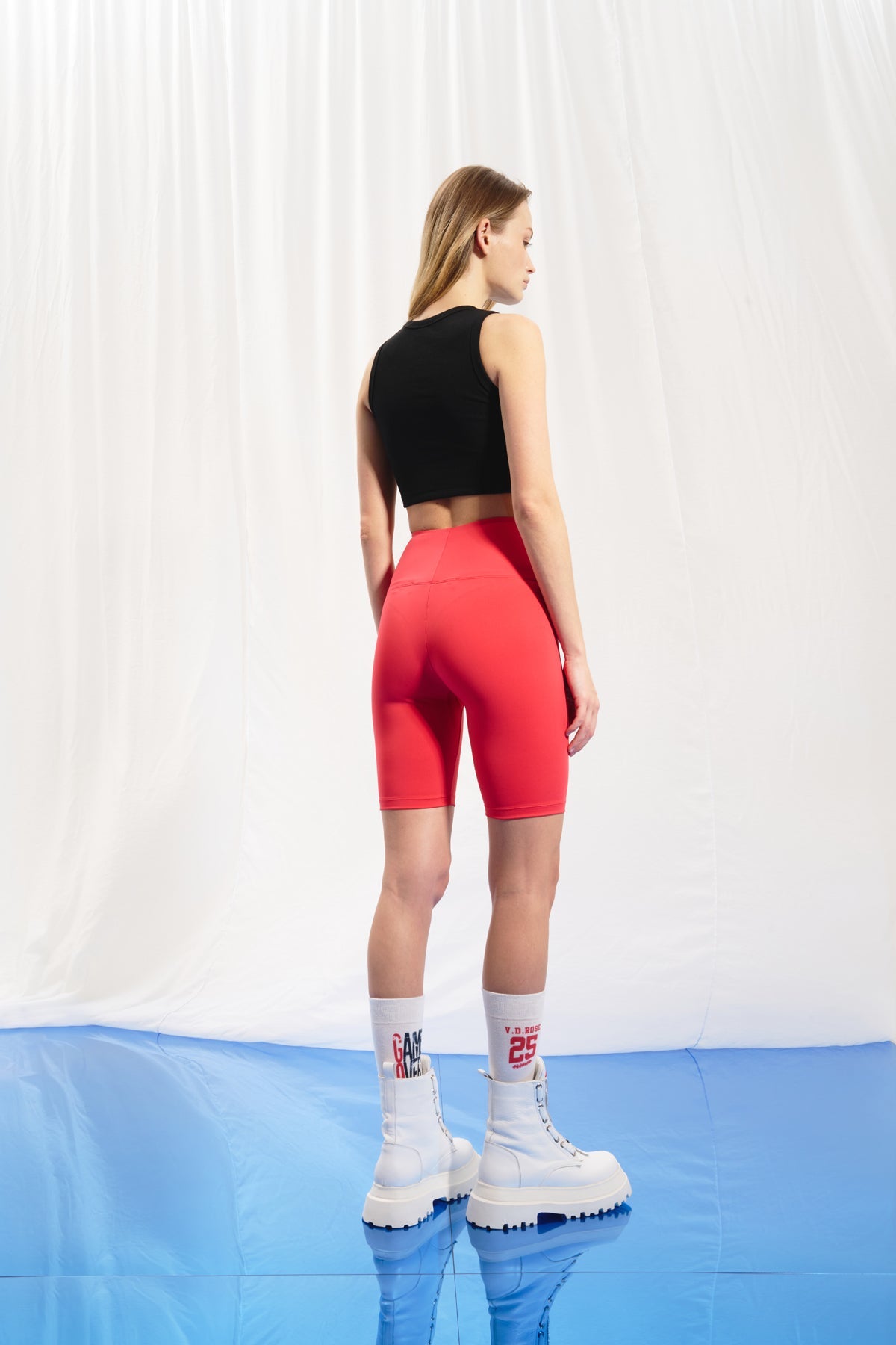 Coral Scuba Short Leggings 17120