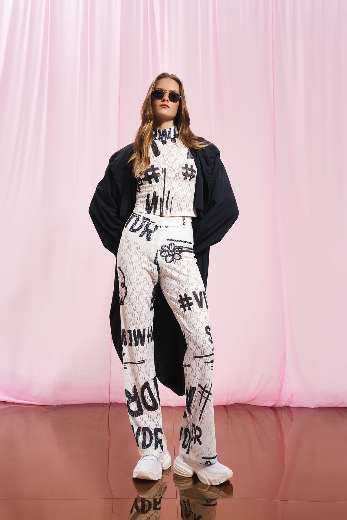 White Lace Blouse 17137