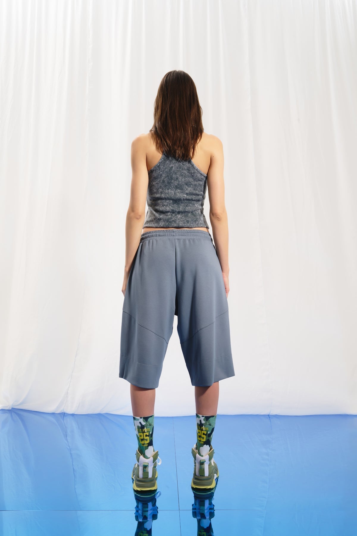 Grey Bermuda Shorts 17145