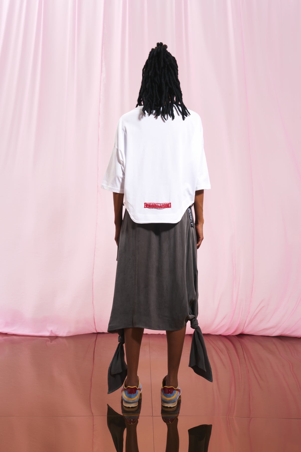 White Printed T-shirt 17154