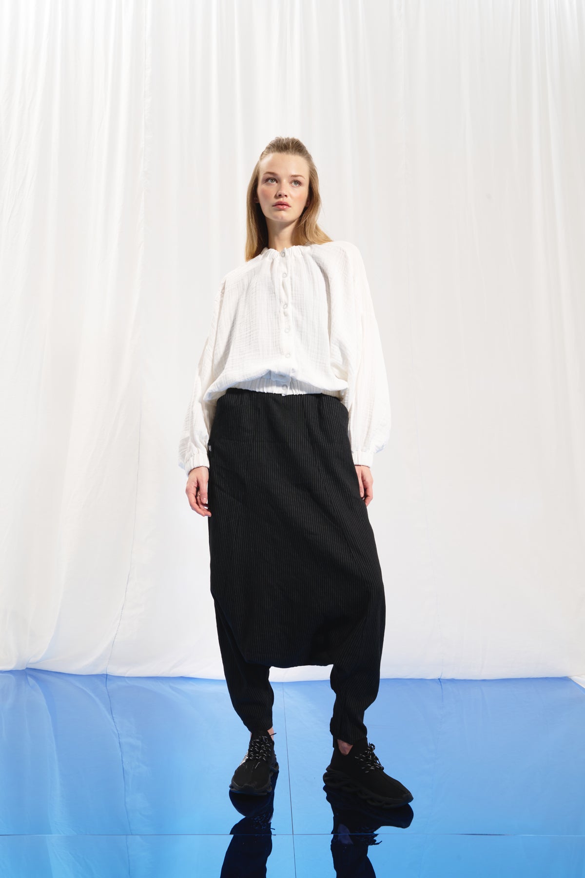 White Linen Shirt 17189