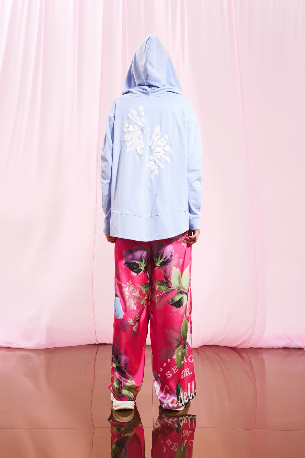 Lilac Hooded Zip-up Sweatshirt 17240