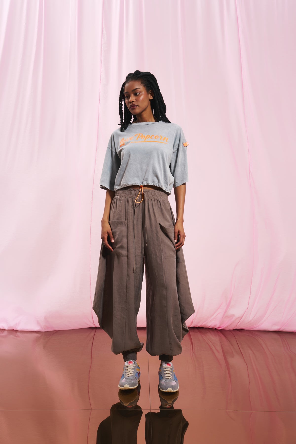 Mink Flowing Trousers 17258