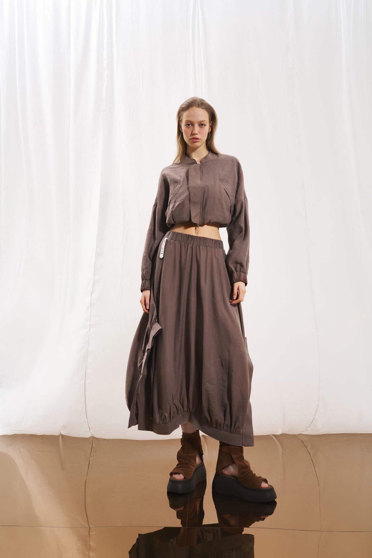 Mink Midi Skirt 17265