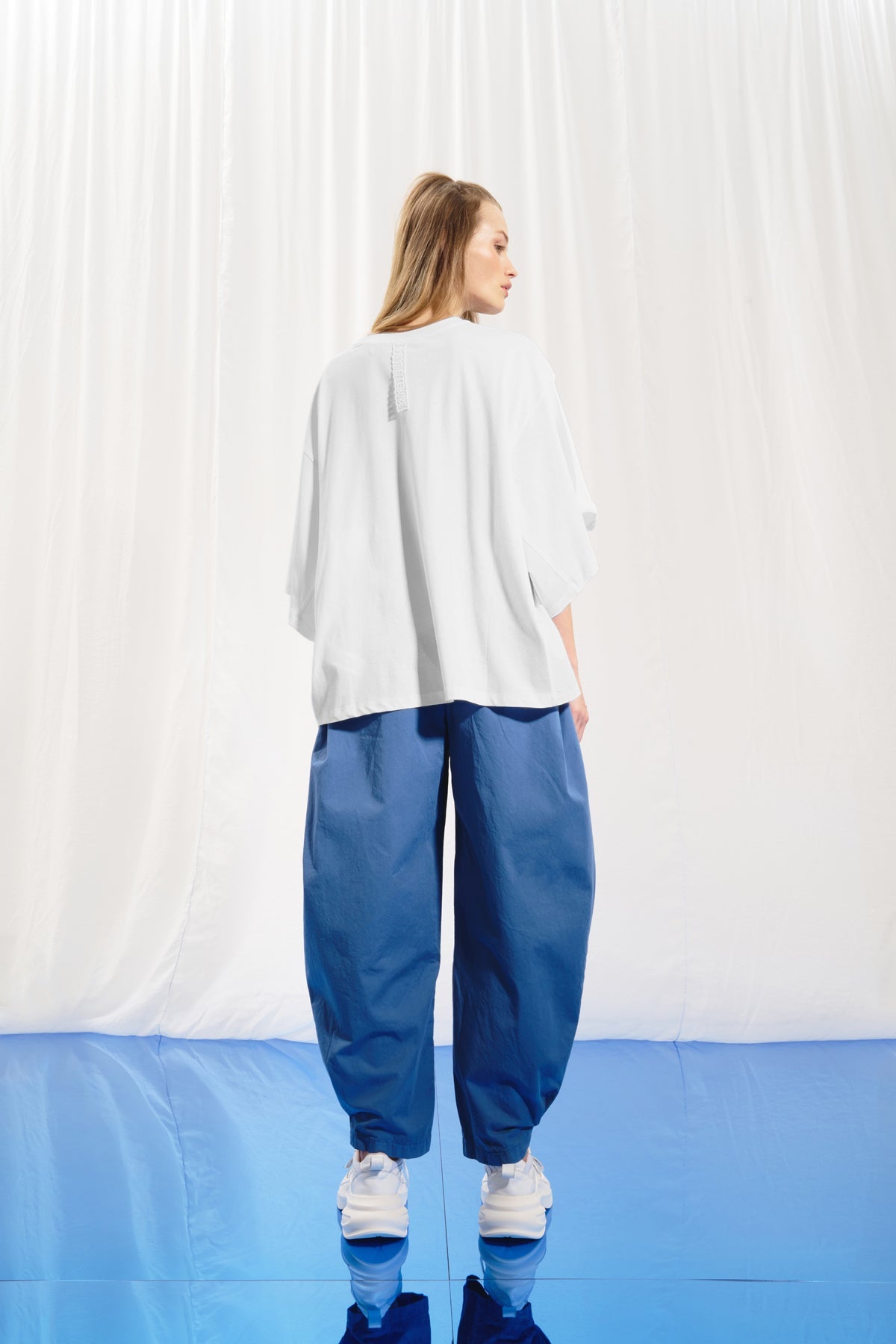 White Print T-shirt 17316