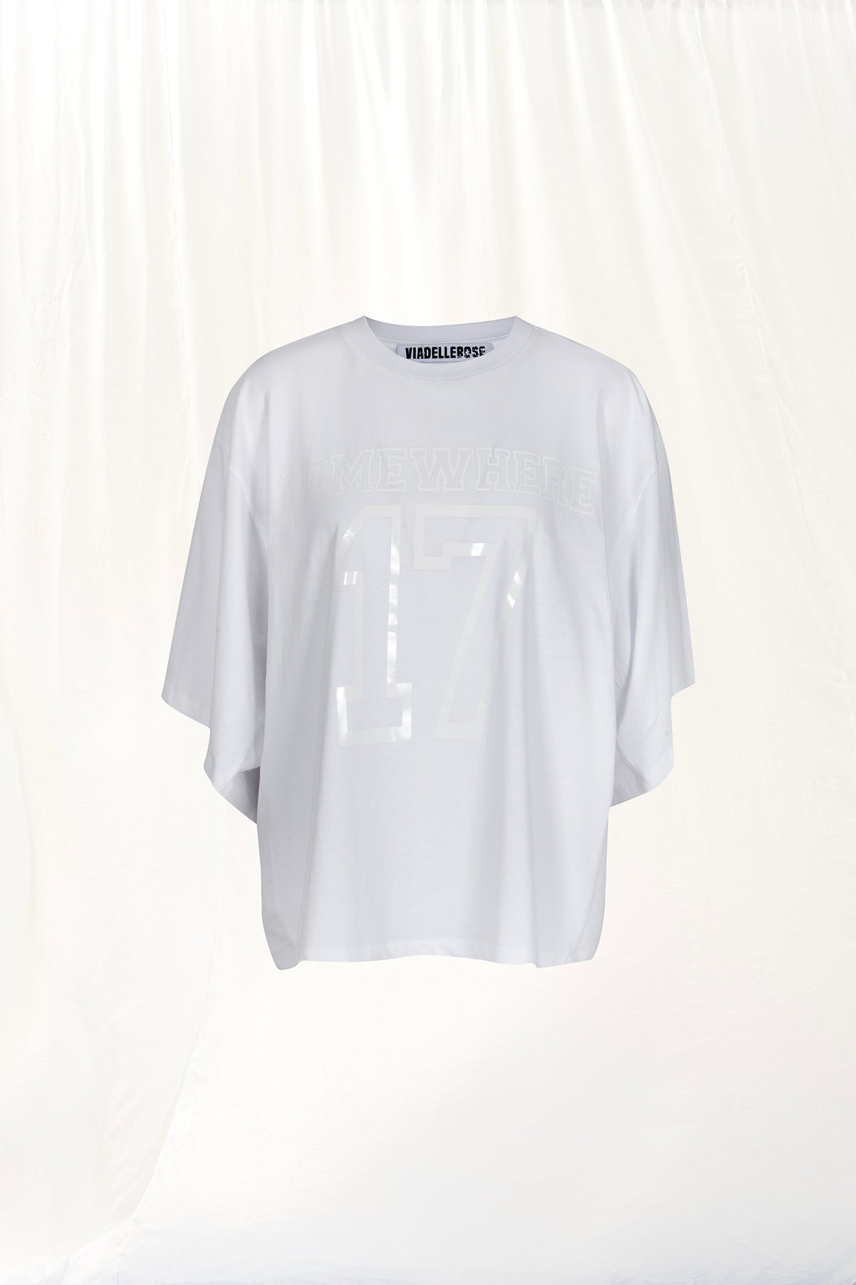 White Print T-shirt 17316