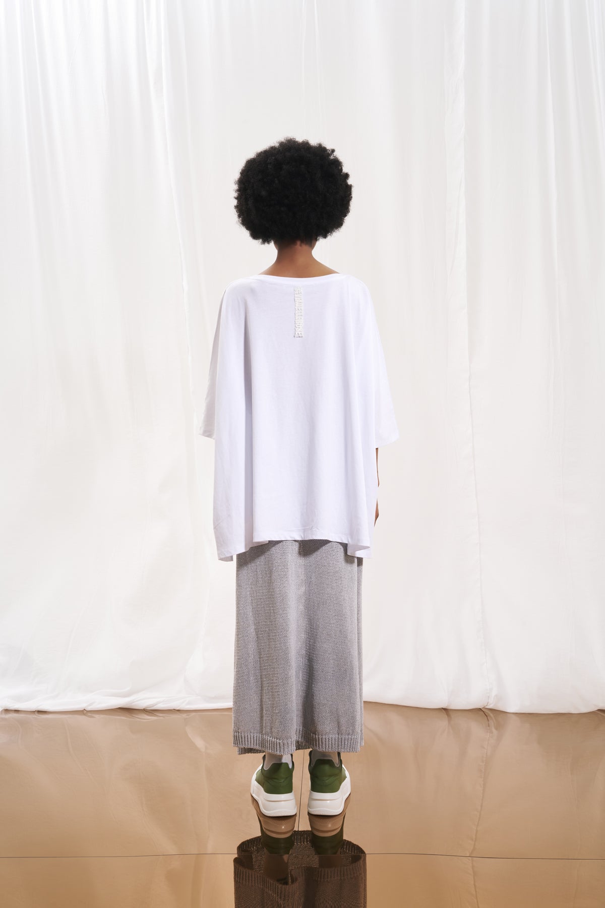 White Oversize T-shirt 17317
