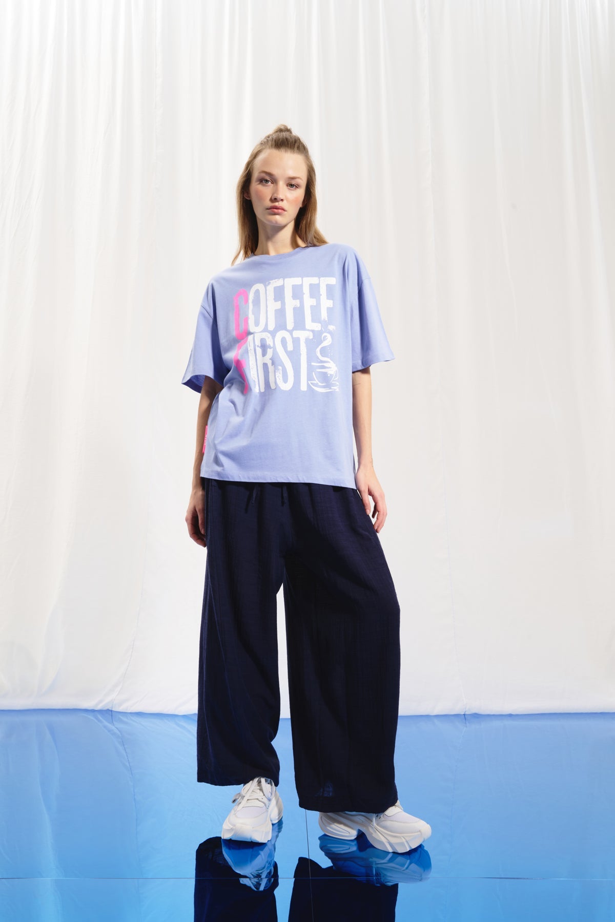 Lilac Print T-shirt 17319