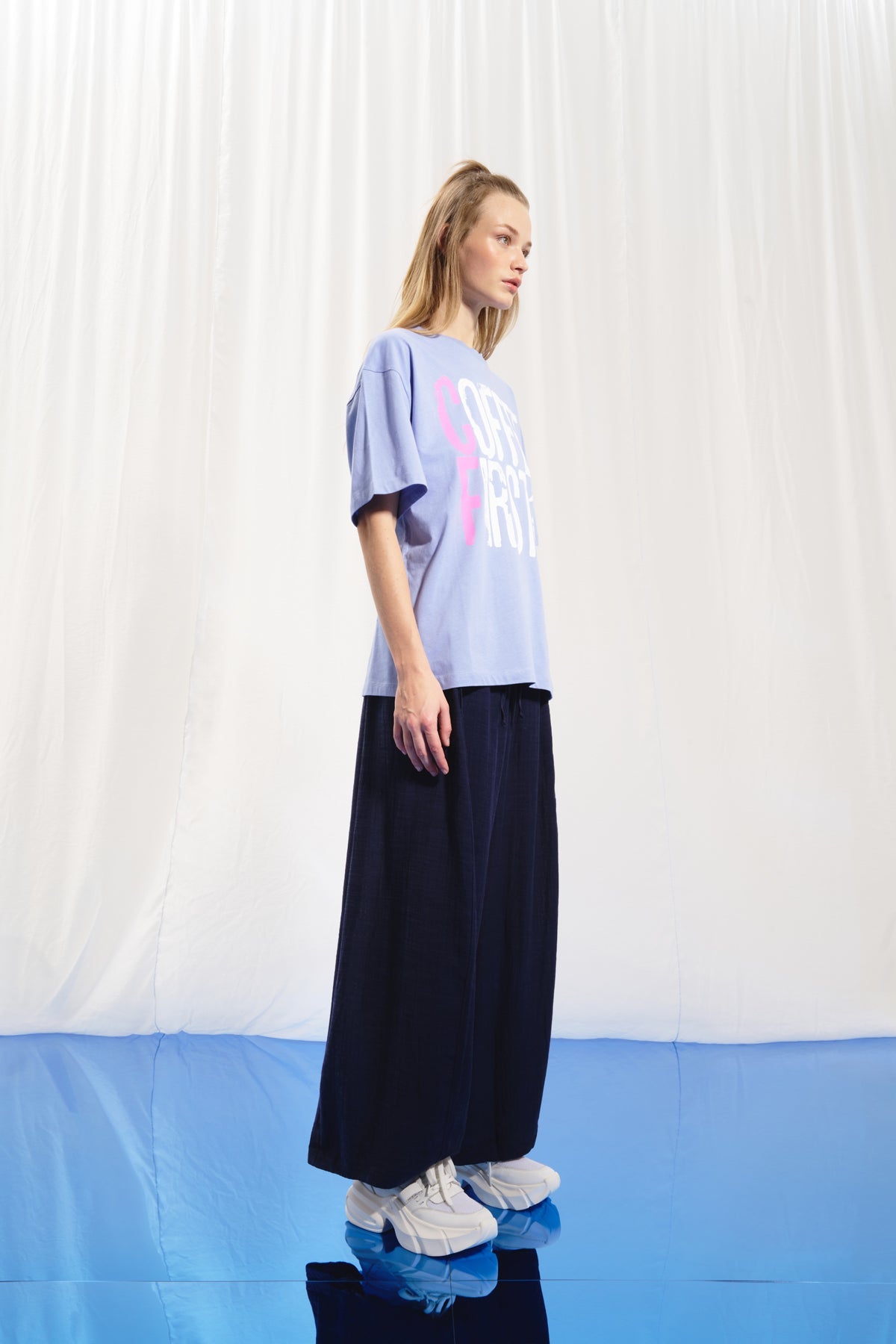 Lilac Print T-shirt 17319