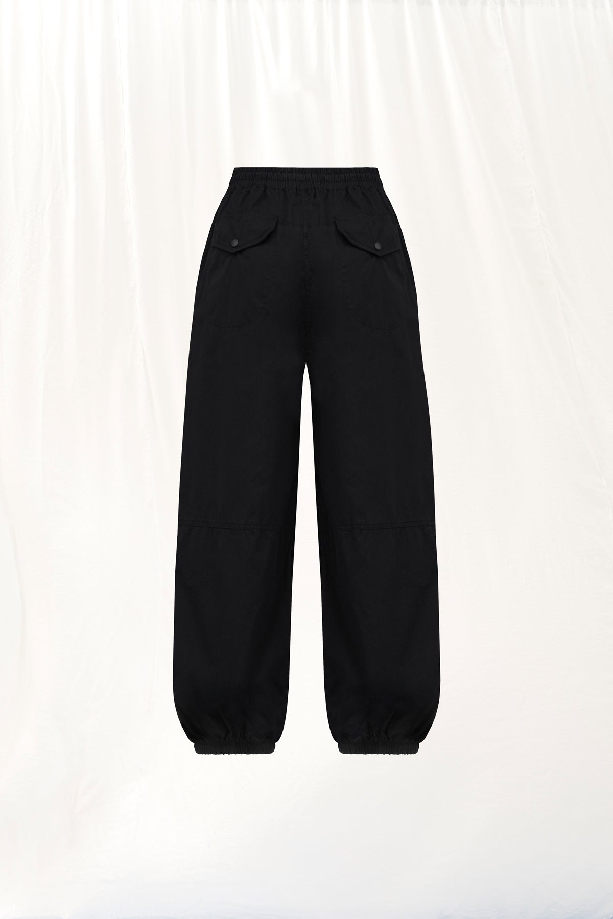 Black Poplin Trousers 17387
