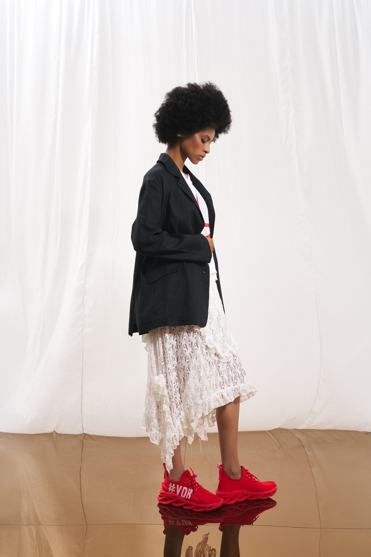 Black Linen Blazer Jacket 17391