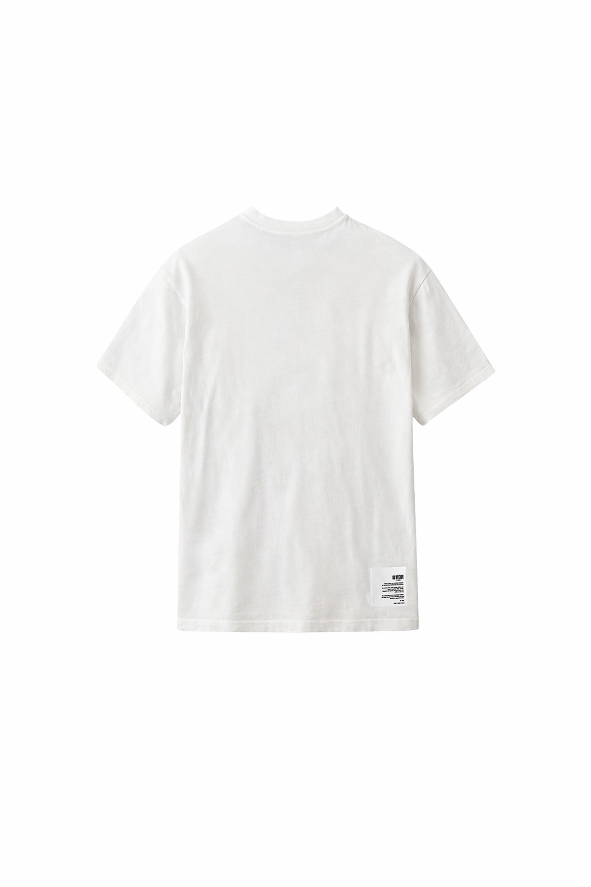 White Butterfly Print Oversize T-shirt 19080