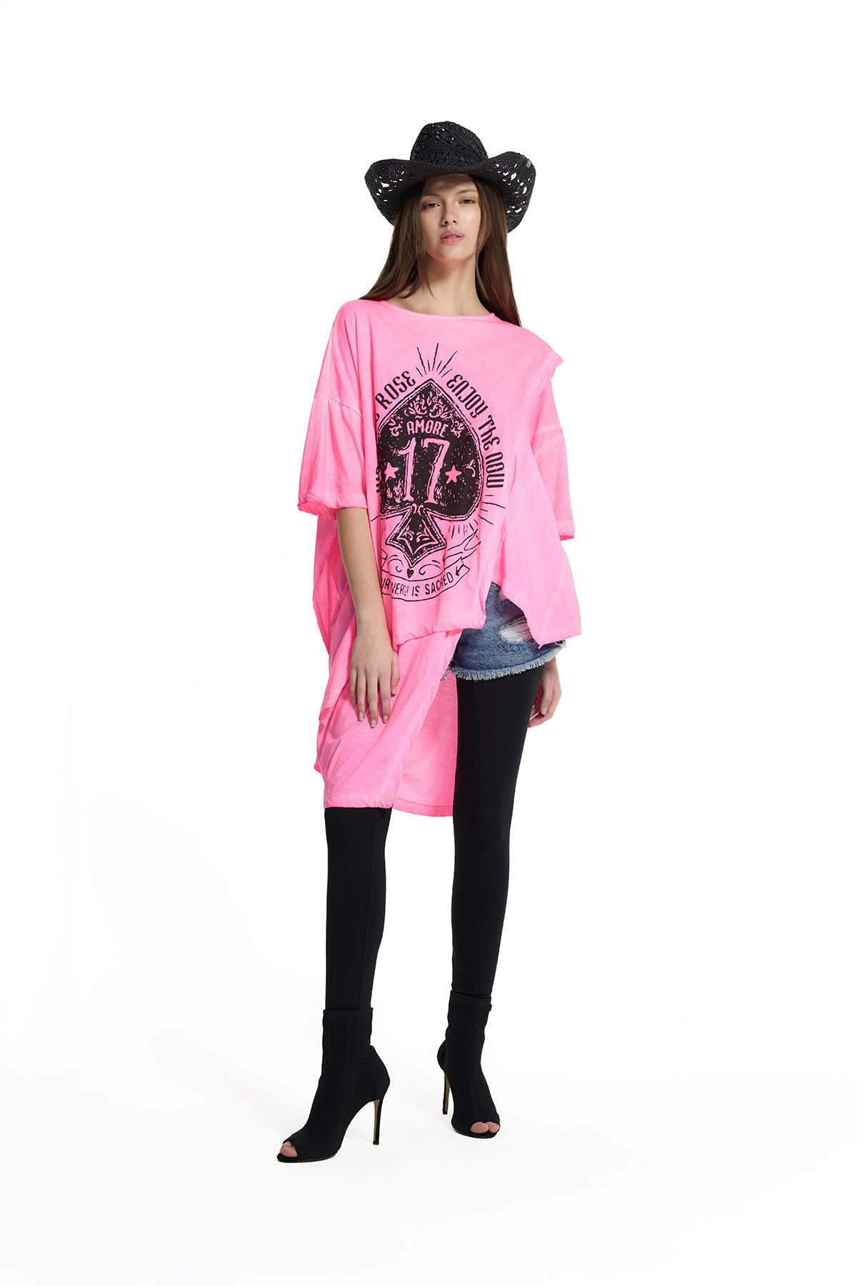 Neon Pink Tunic 19201