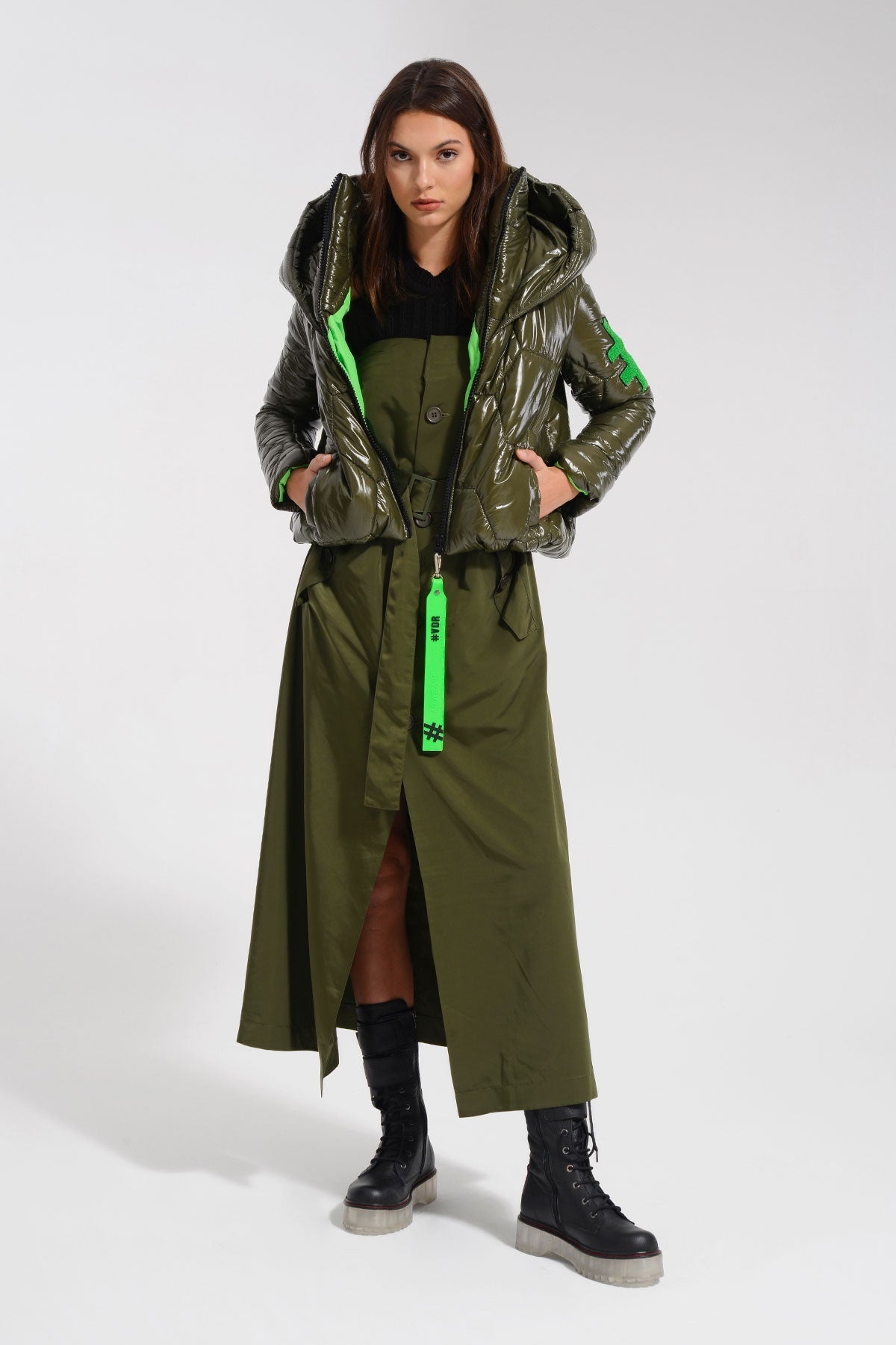 Kaki Dress 8251