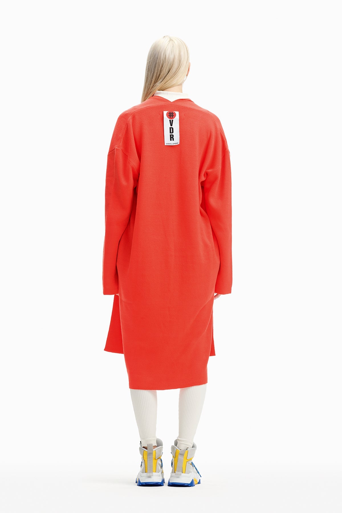 Orange Cardigan 10004