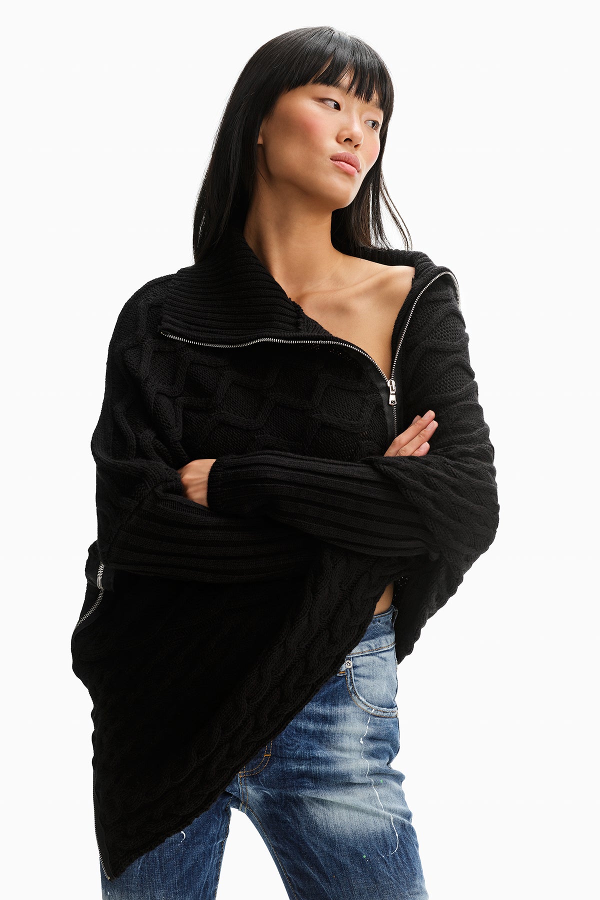 Nero Pullover 10019