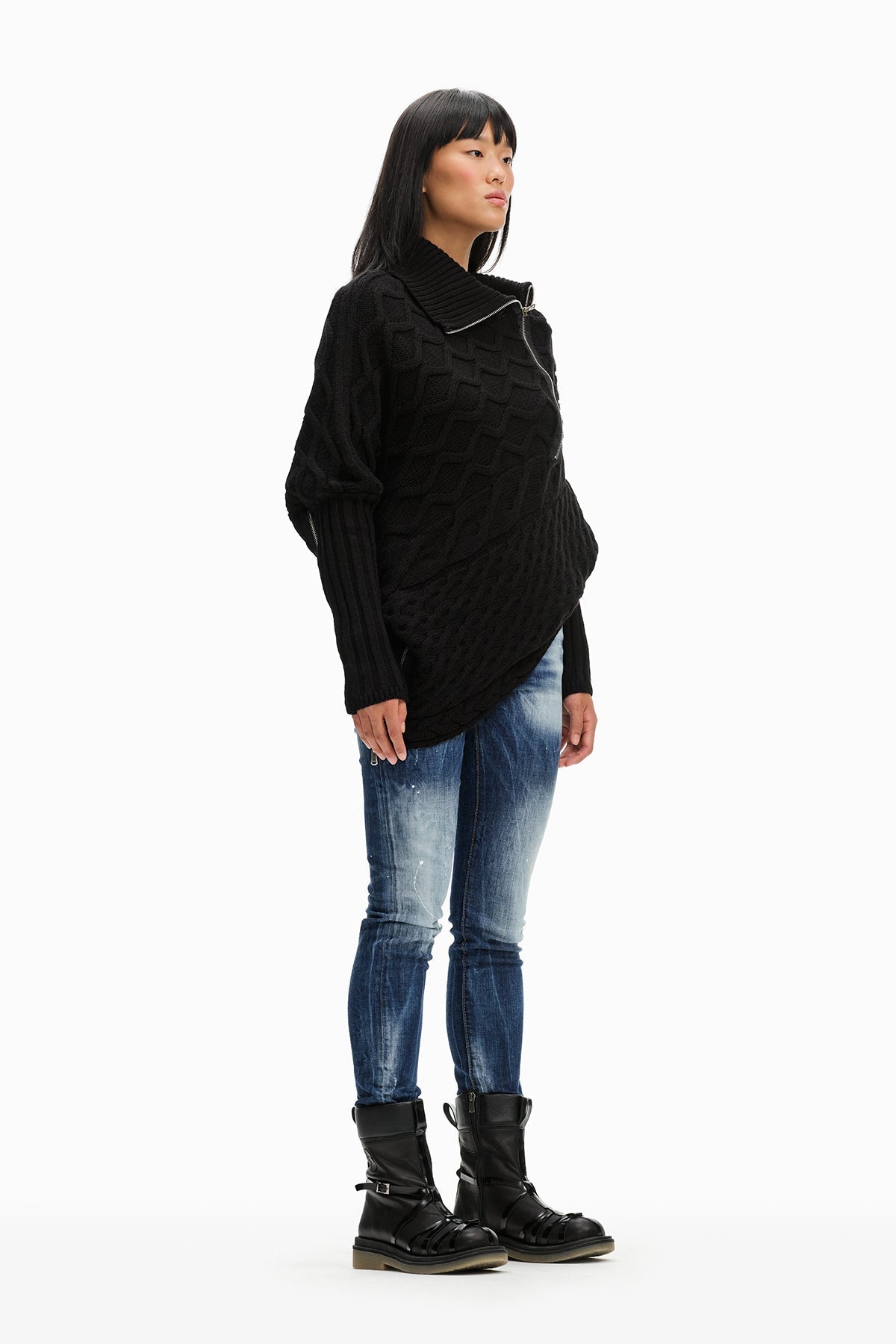 Nero Pullover 10019