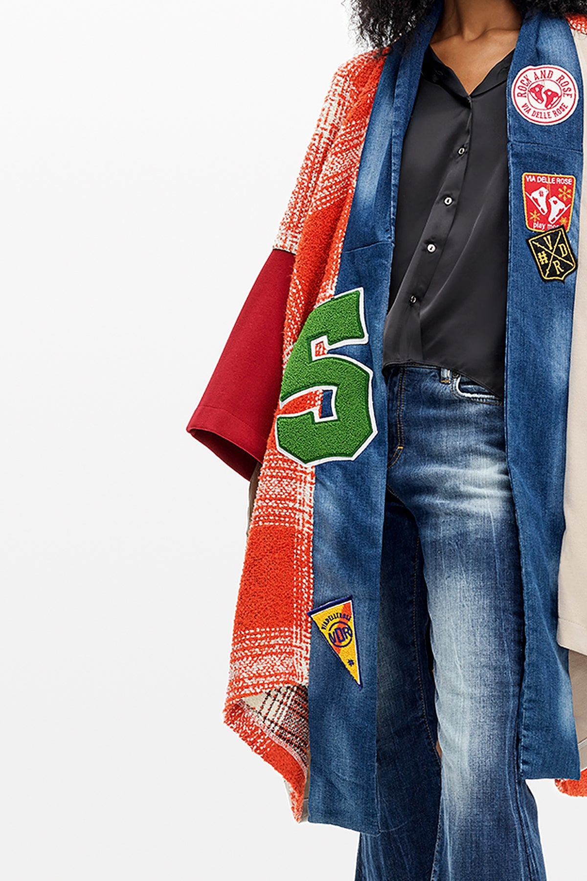 Multi Color Cardigan 10044