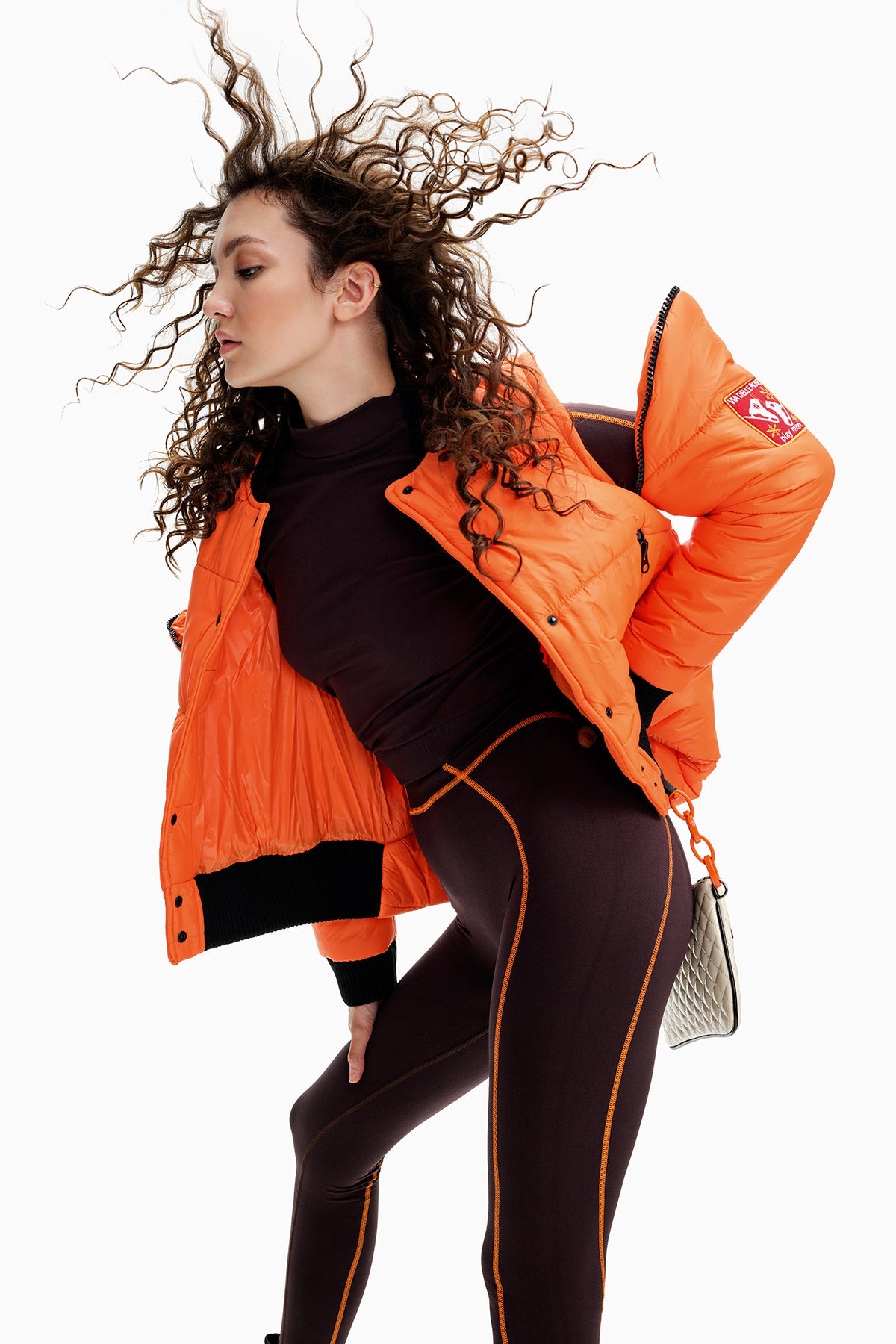 Orange Blouson 10265