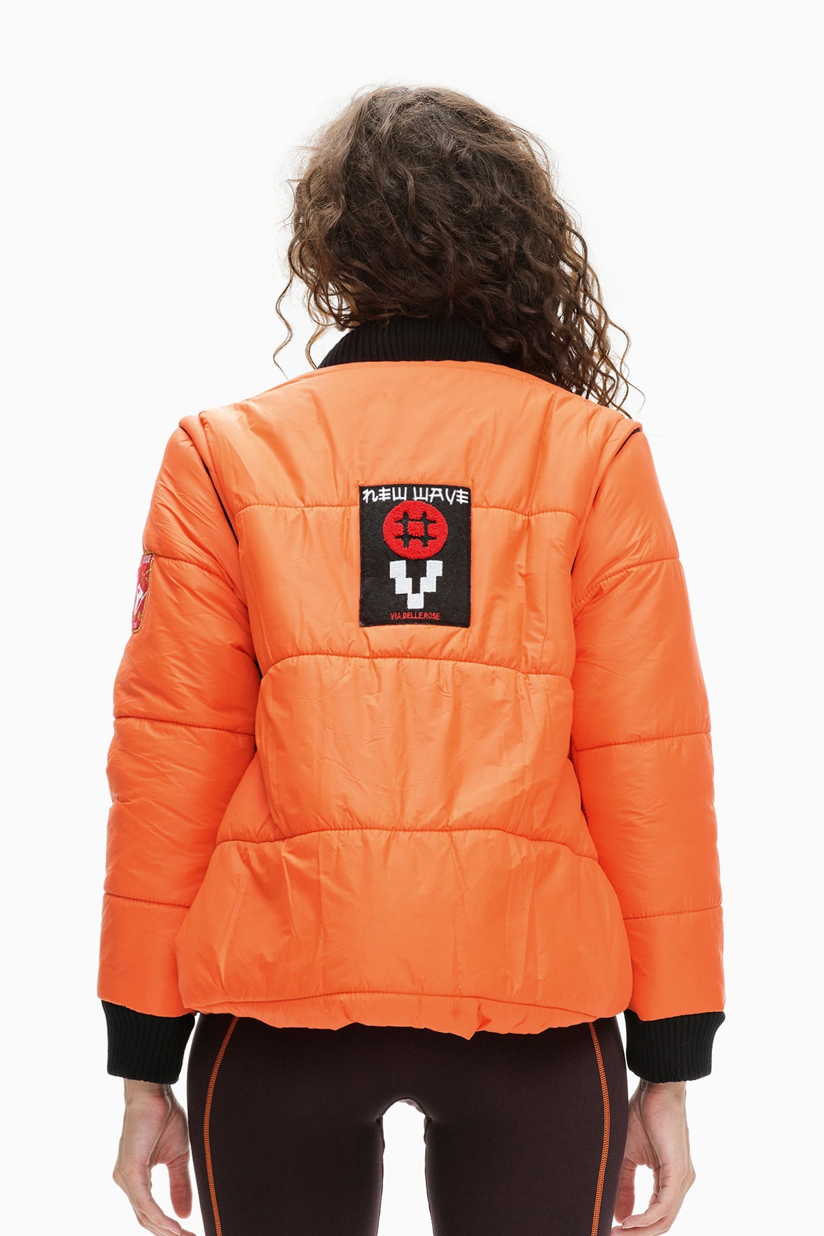 Orange Blouson 10265