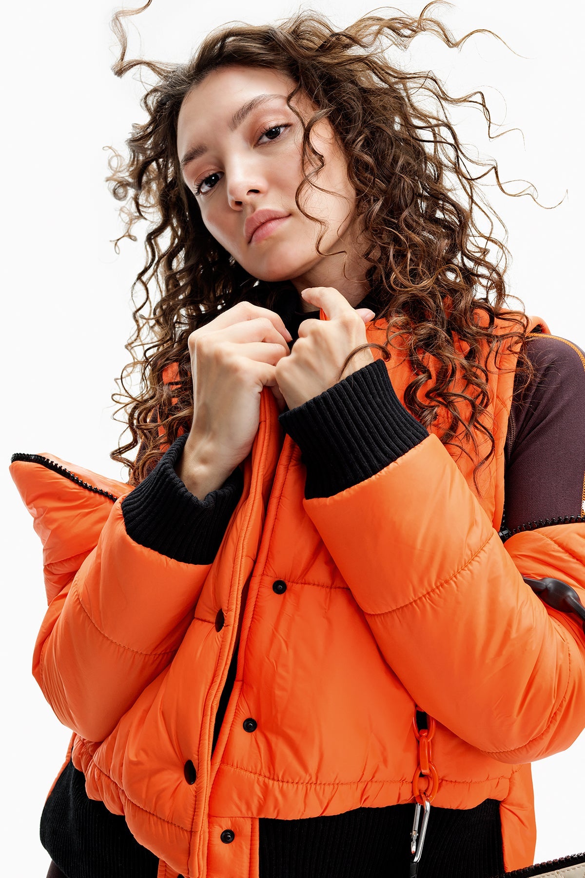 Orange Blouson 10265