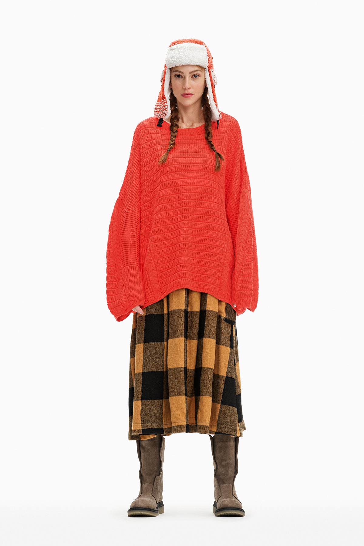 Orange Pullover 10362