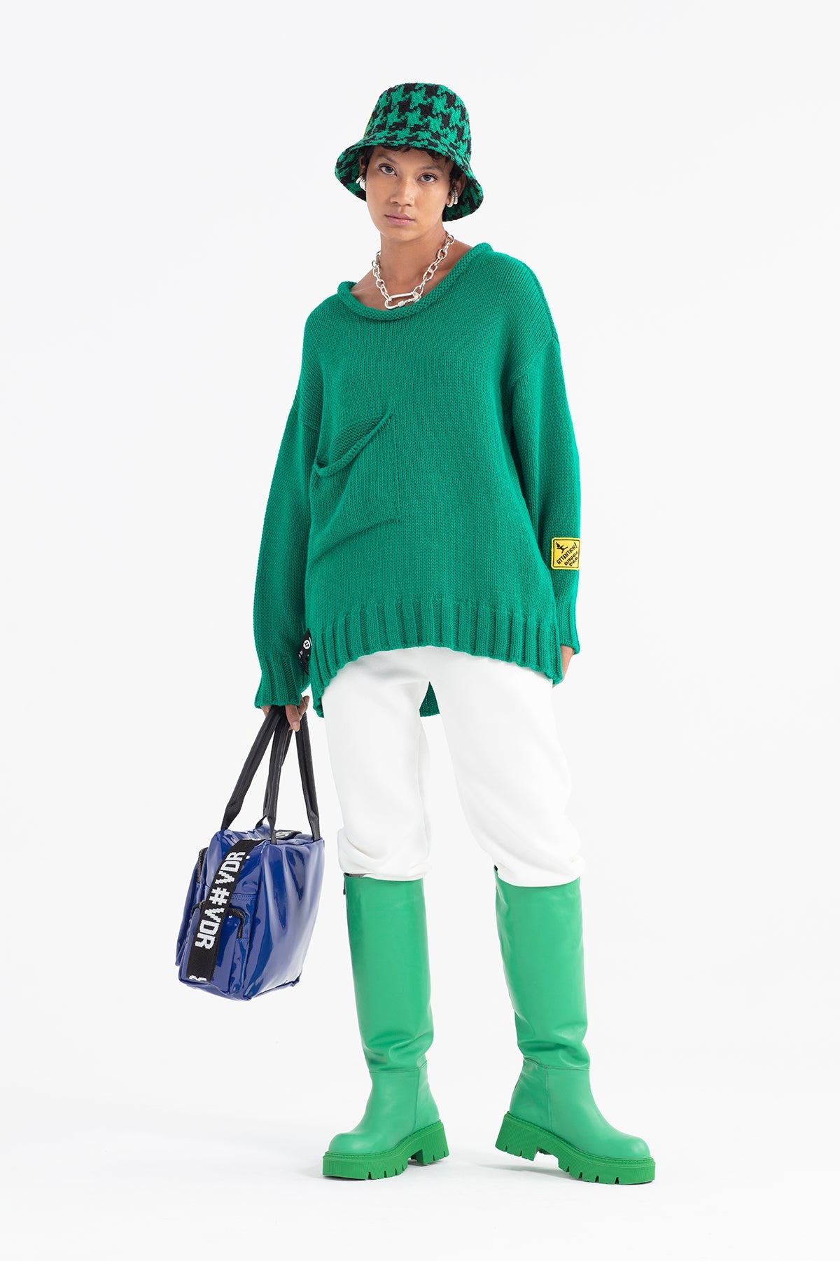 Verde Pullover 12110