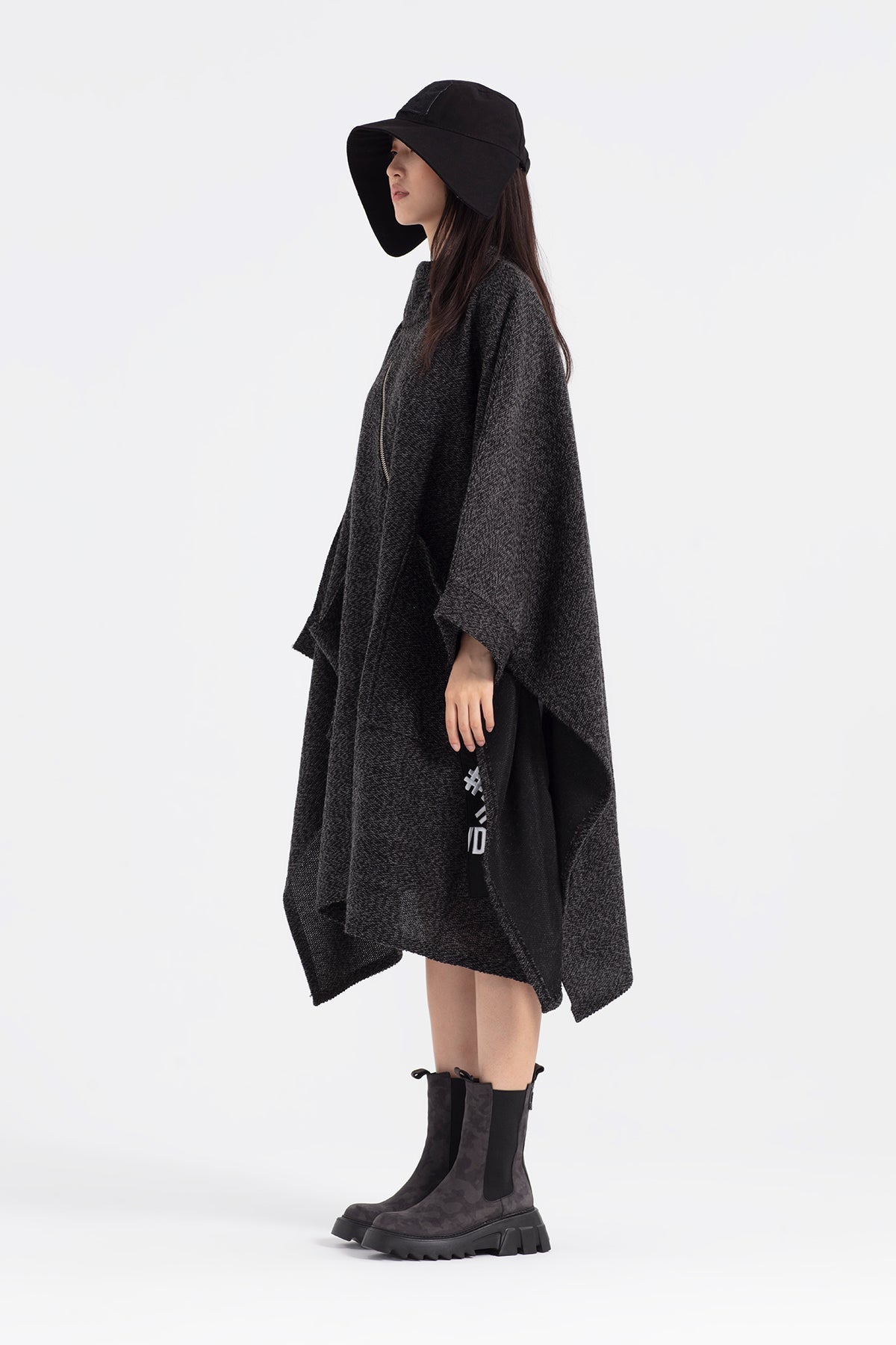 Antracite Poncho 12167