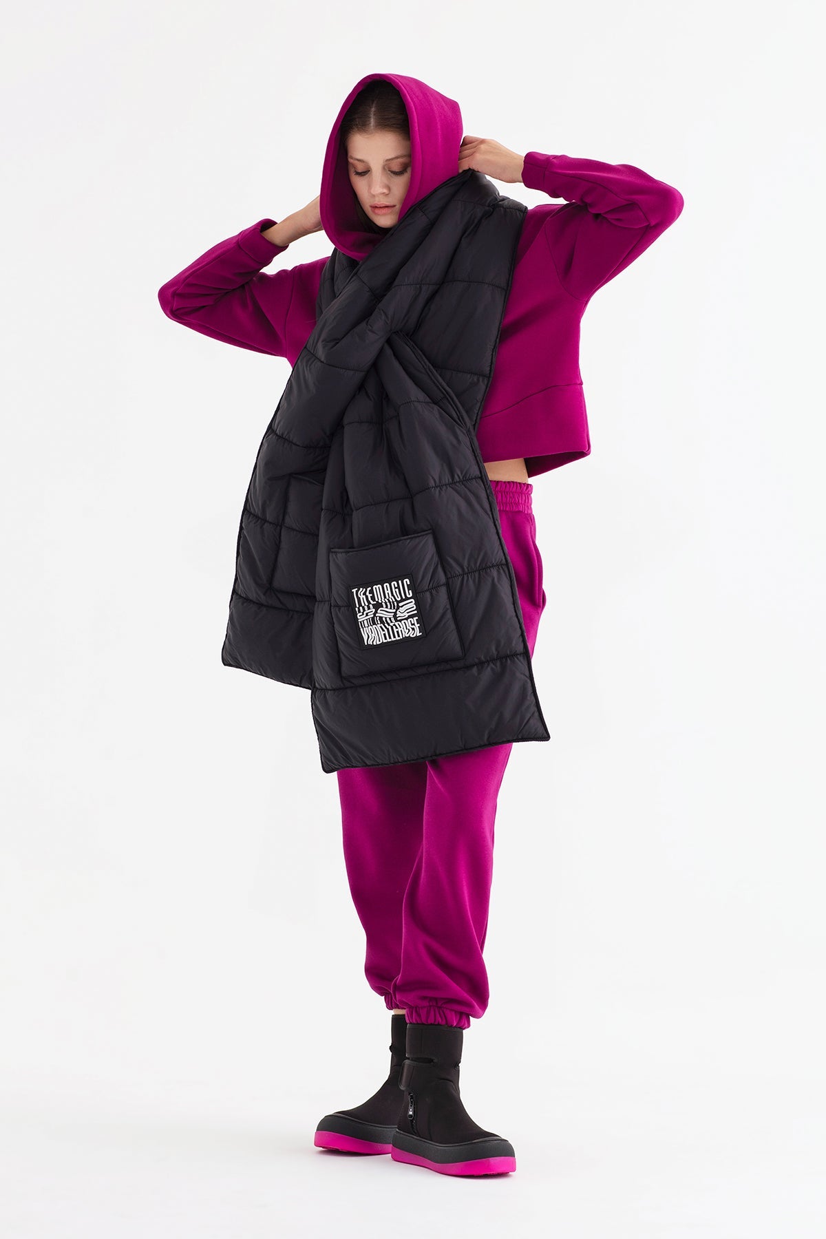 Nero Scarf 12226