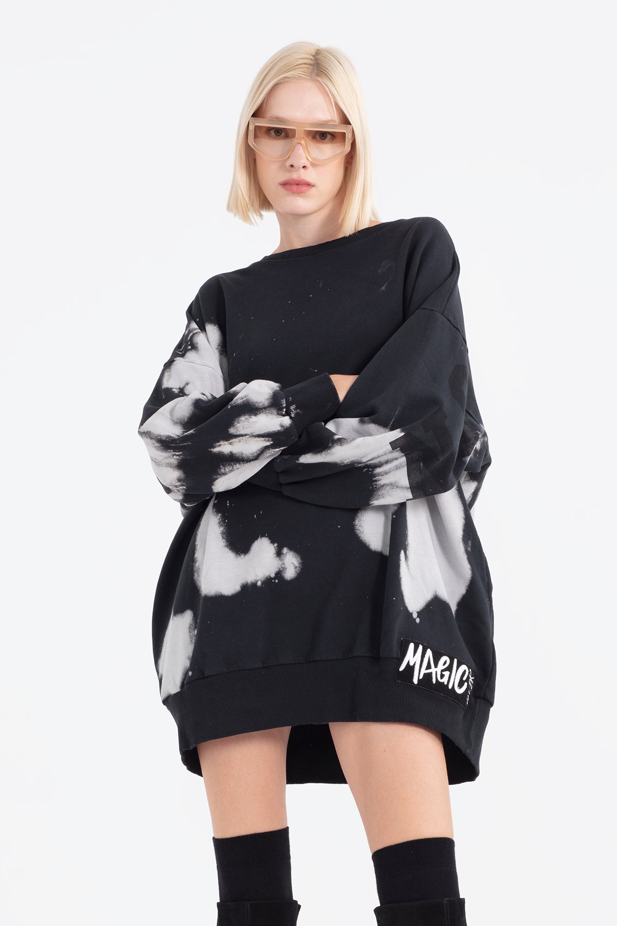Nero Batik Sw-shirt 12354
