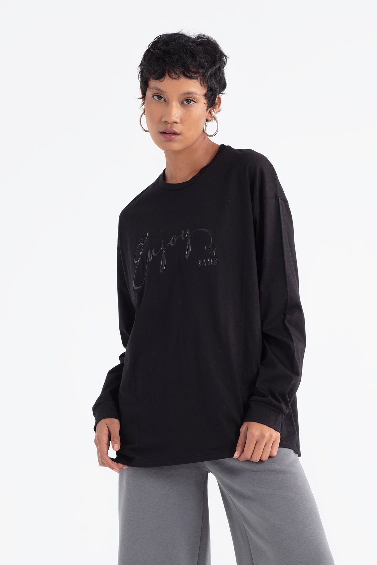 Nero L S T-shirt 12355