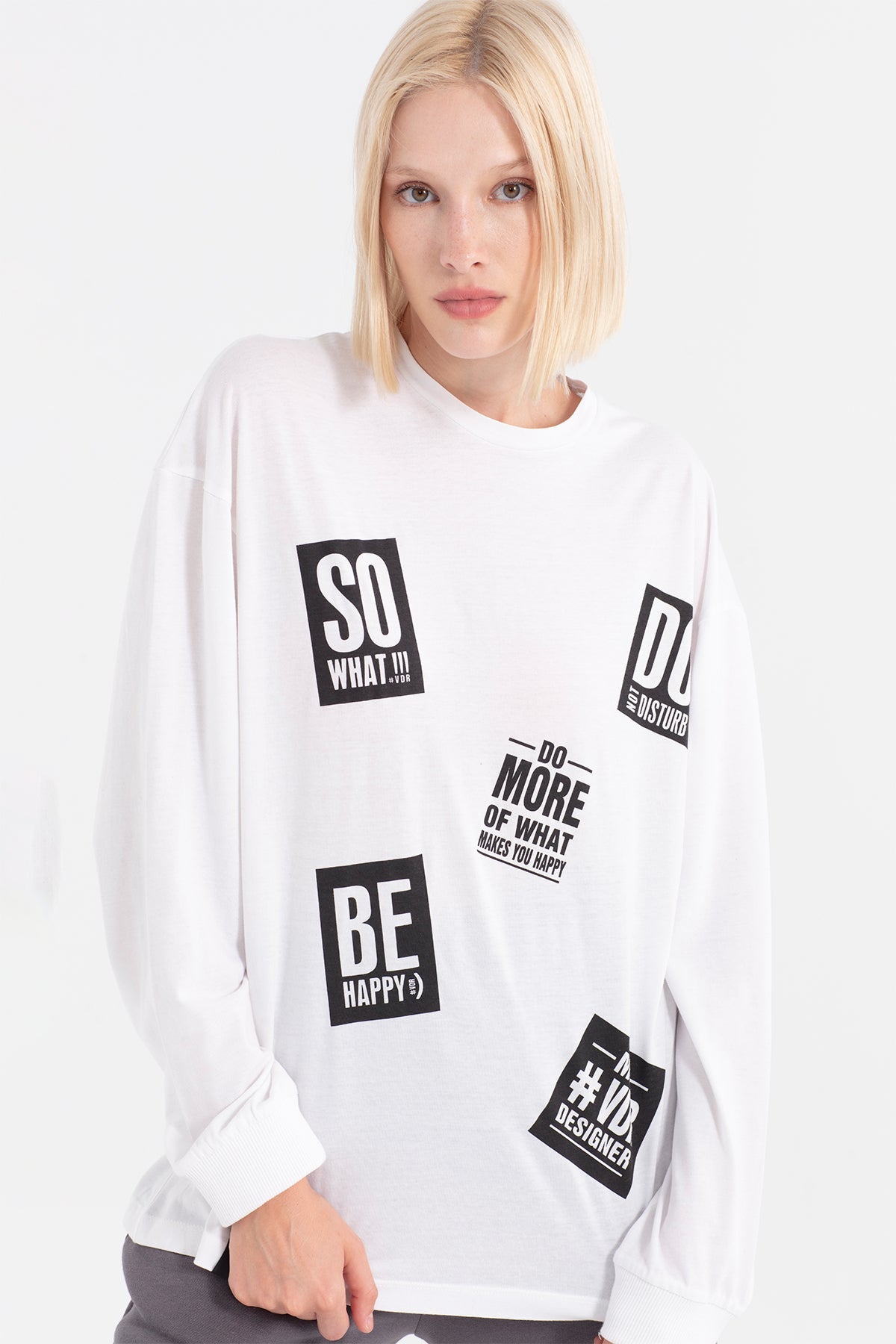 Bianco L S T-shirt 12356