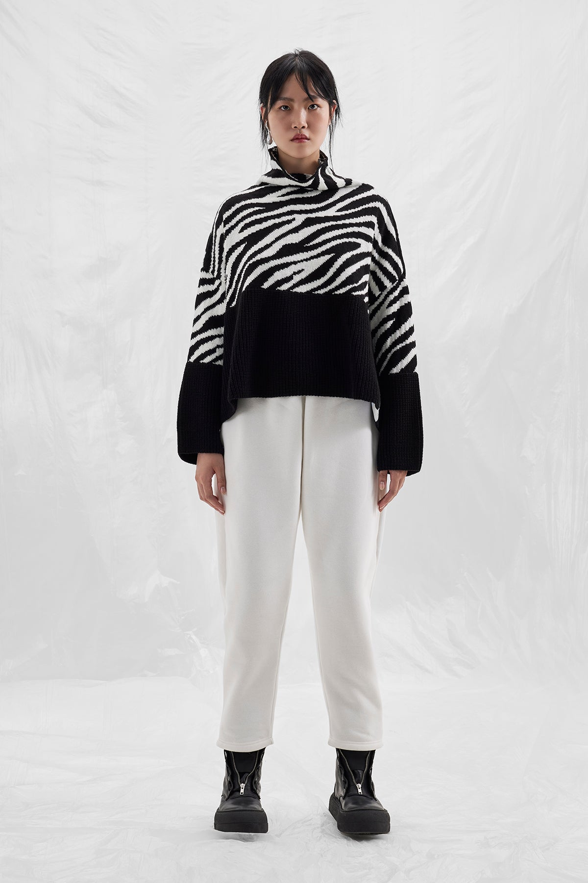 Nero Off White Pullover 14018
