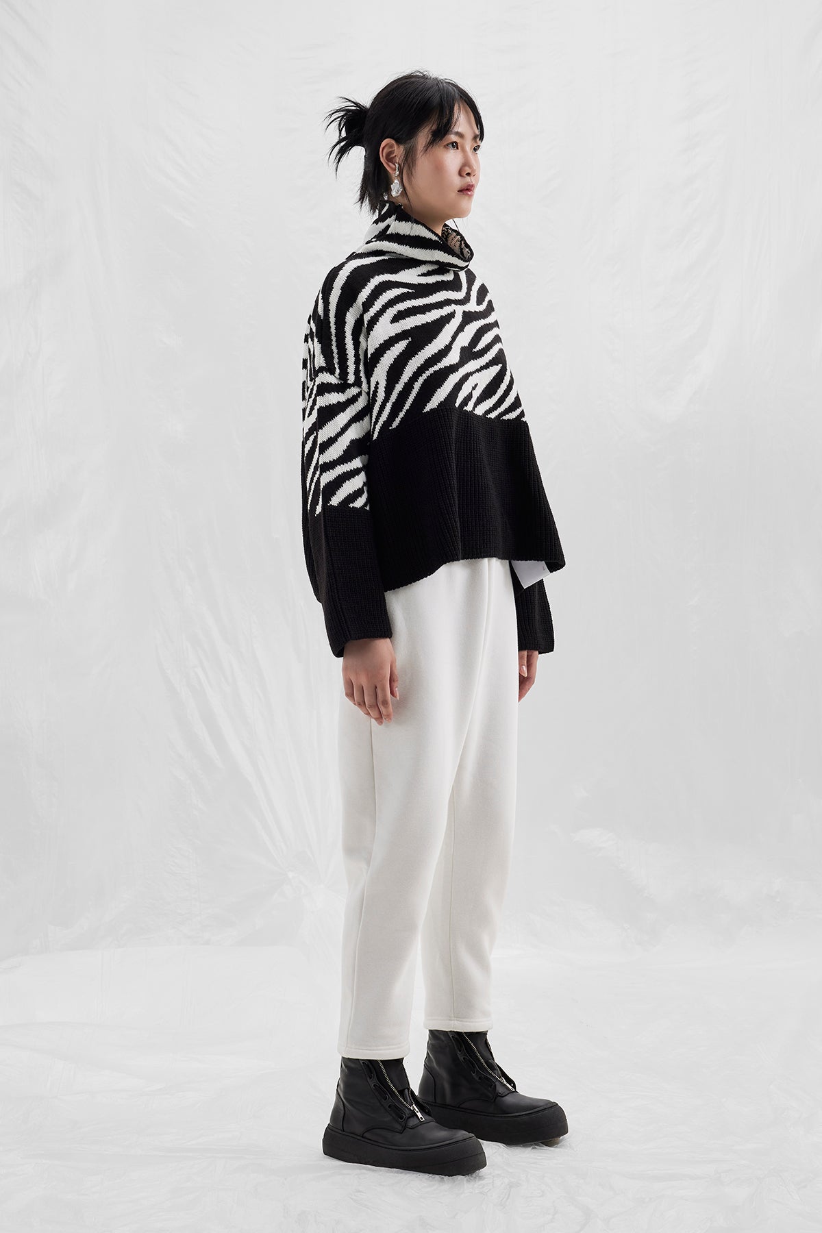Nero Off White Pullover 14018