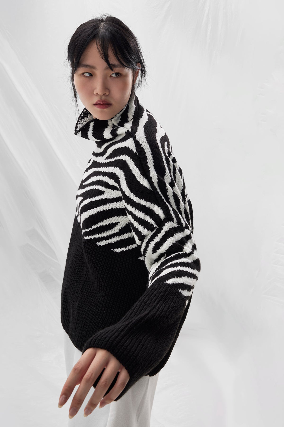 Nero Off White Pullover 14018