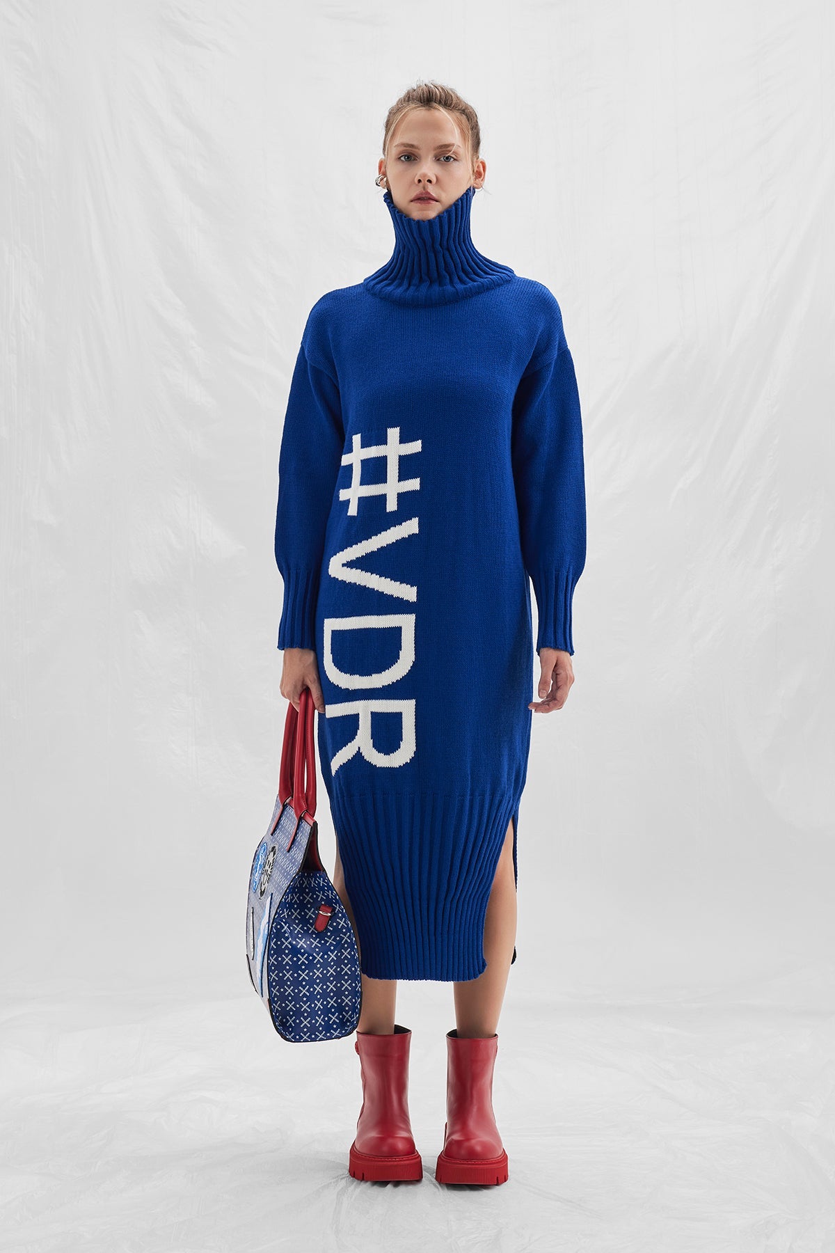 Cobalt Off White Dress 14019