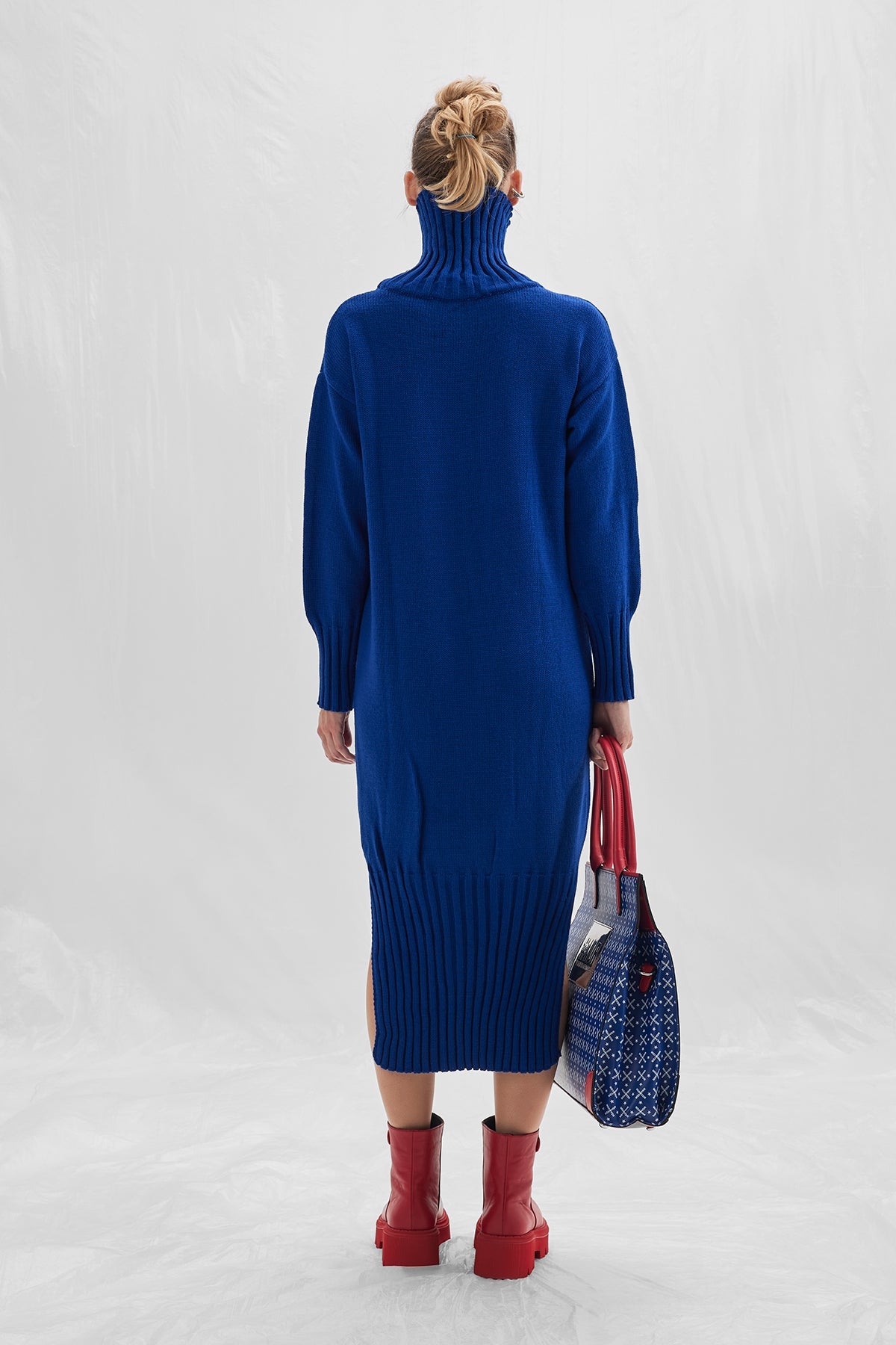 Cobalt Off White Dress 14019