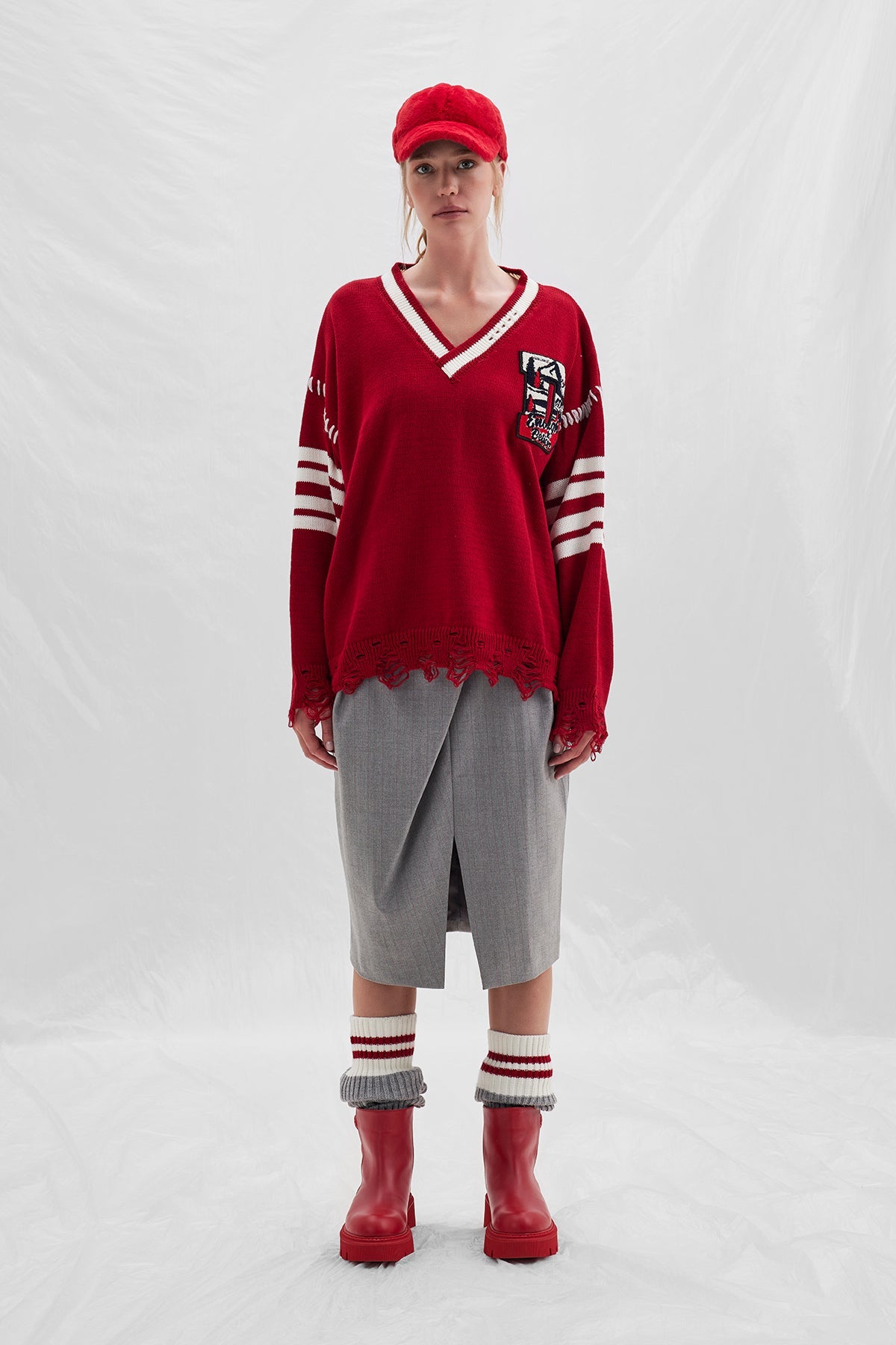 Rosso Pullover 14033