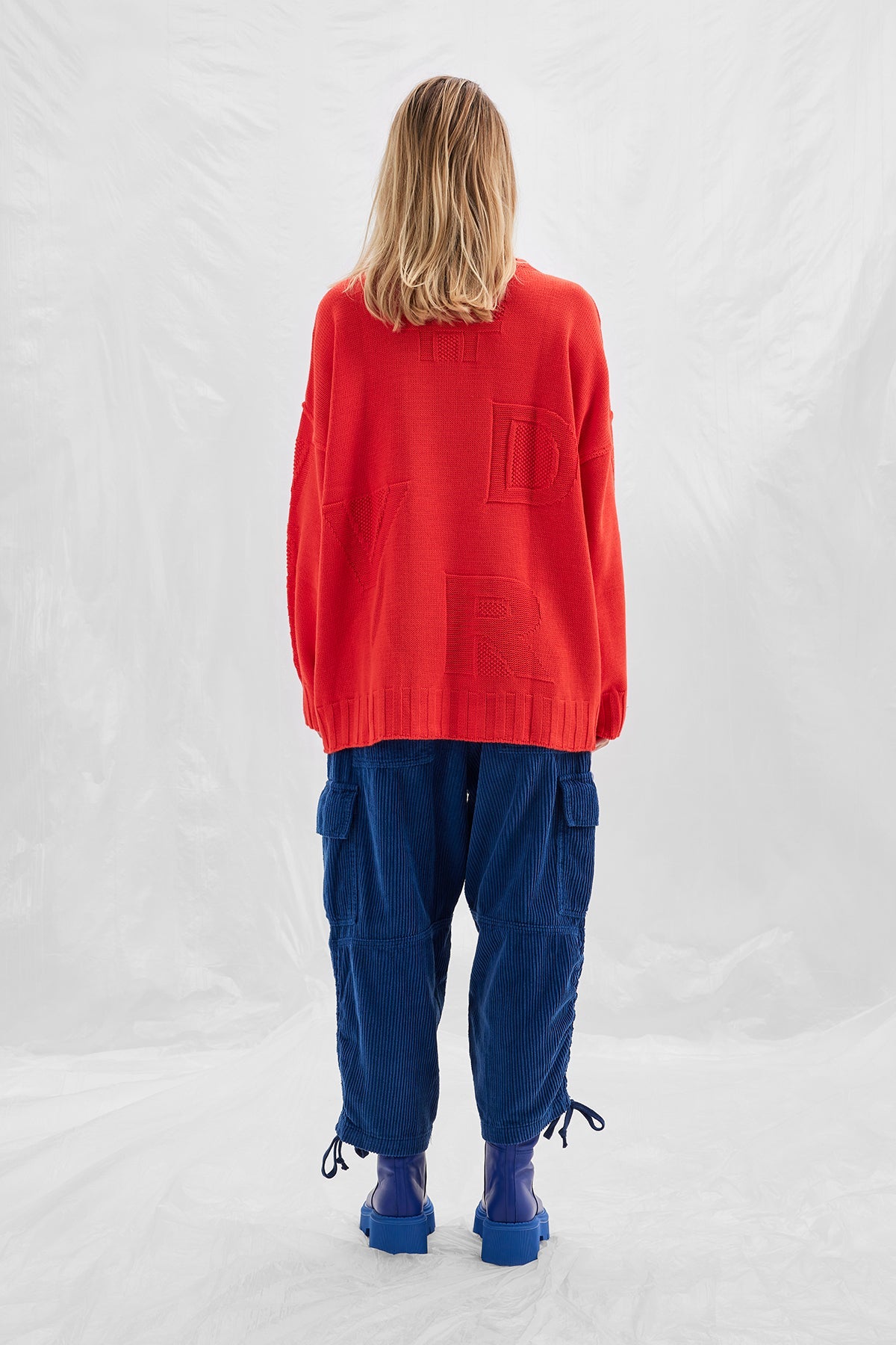 Orange Pullover 14035