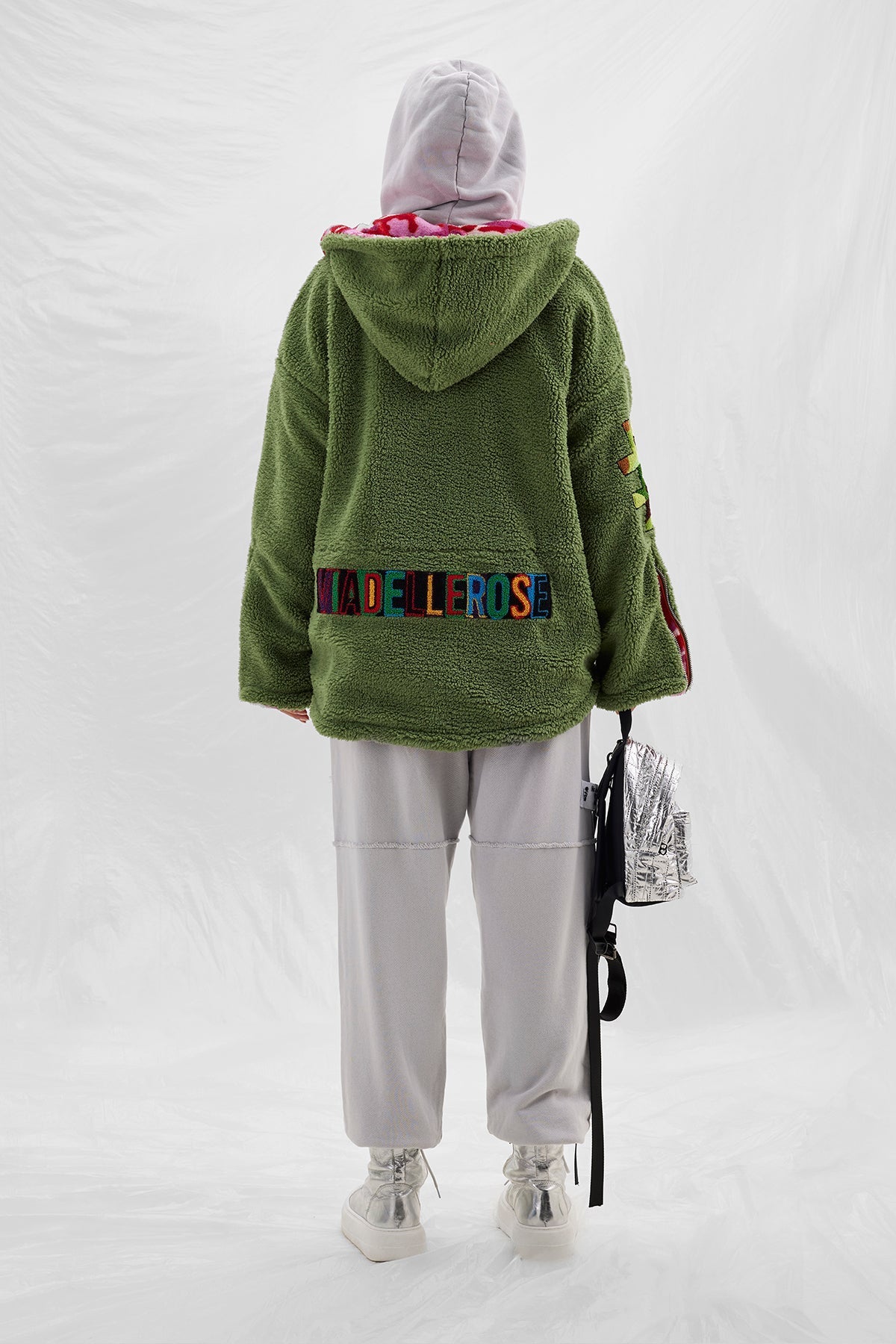 Multicolor Verde Blouson 14068
