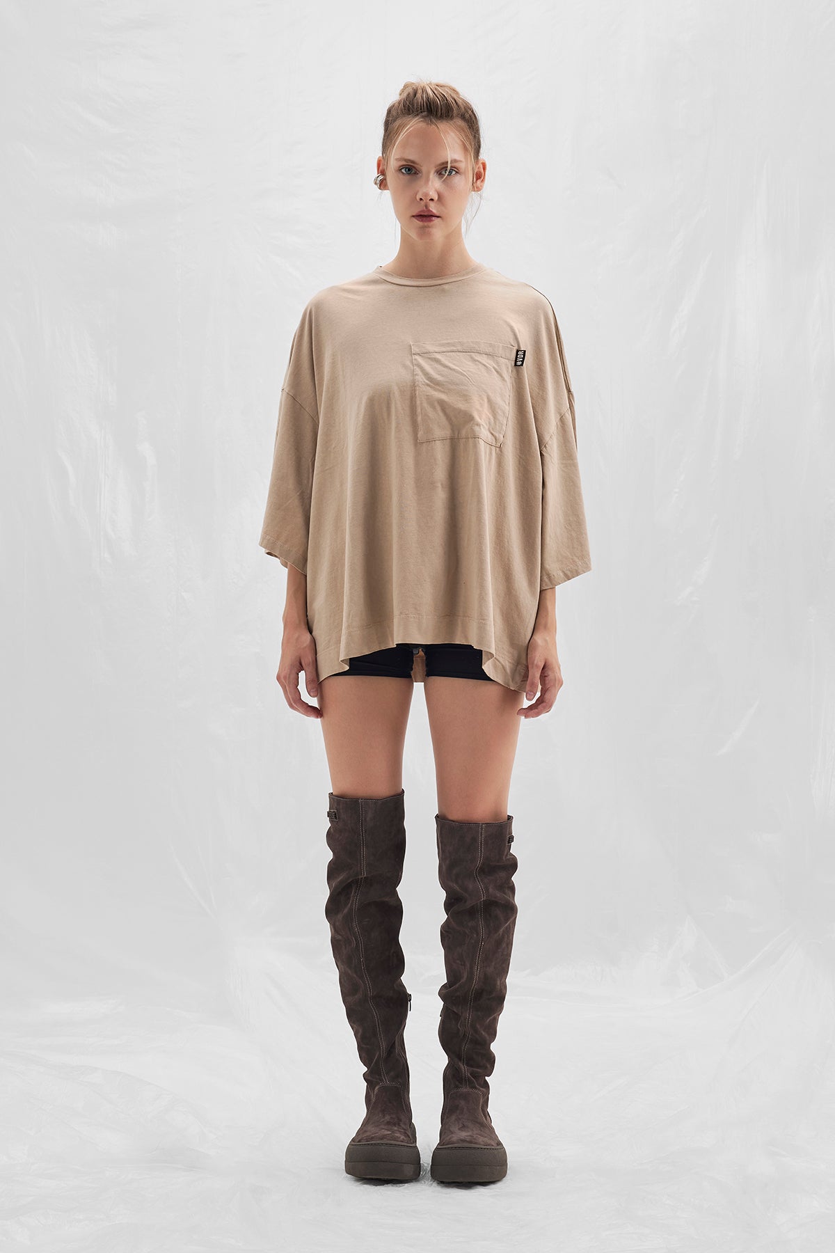 Beige T-shirt 14094