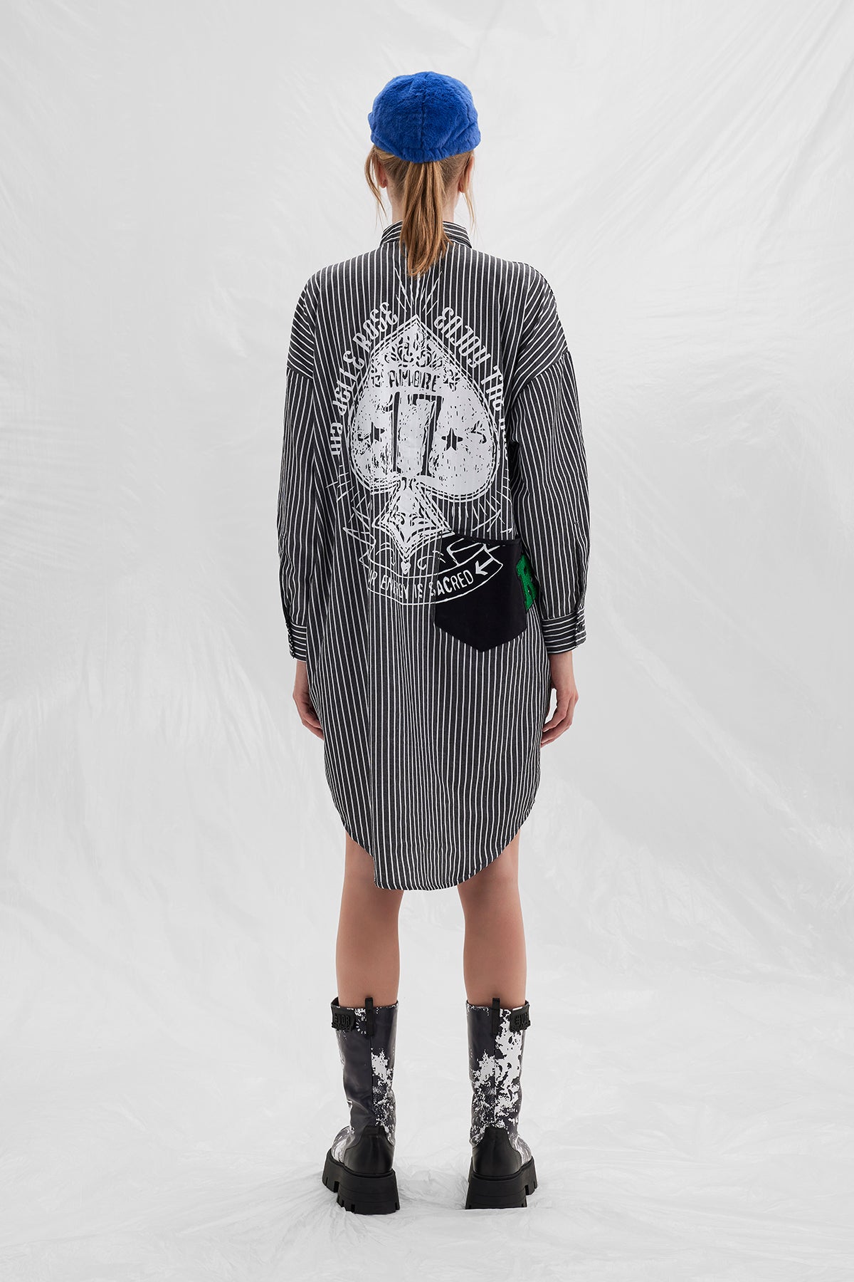 Antracite Bianco Shirt 14106