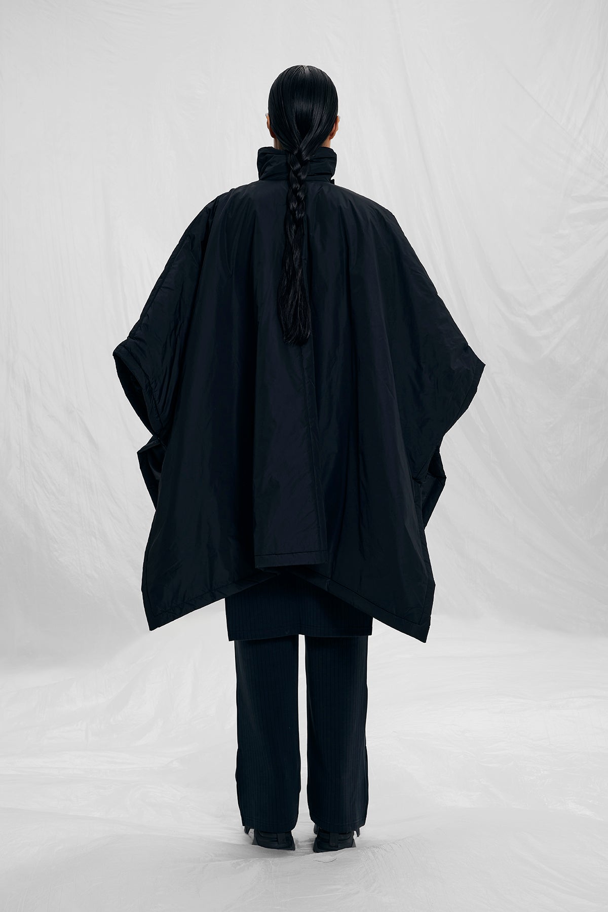 Nero Poncho 14162