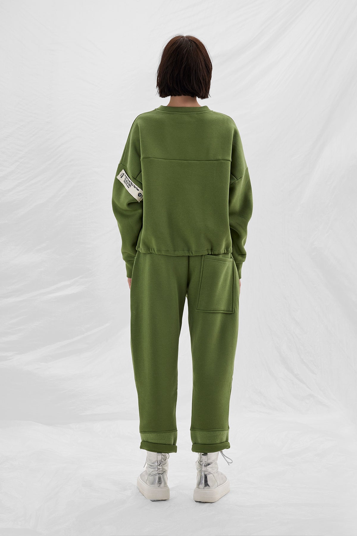 Olive Sw-shirt 14331